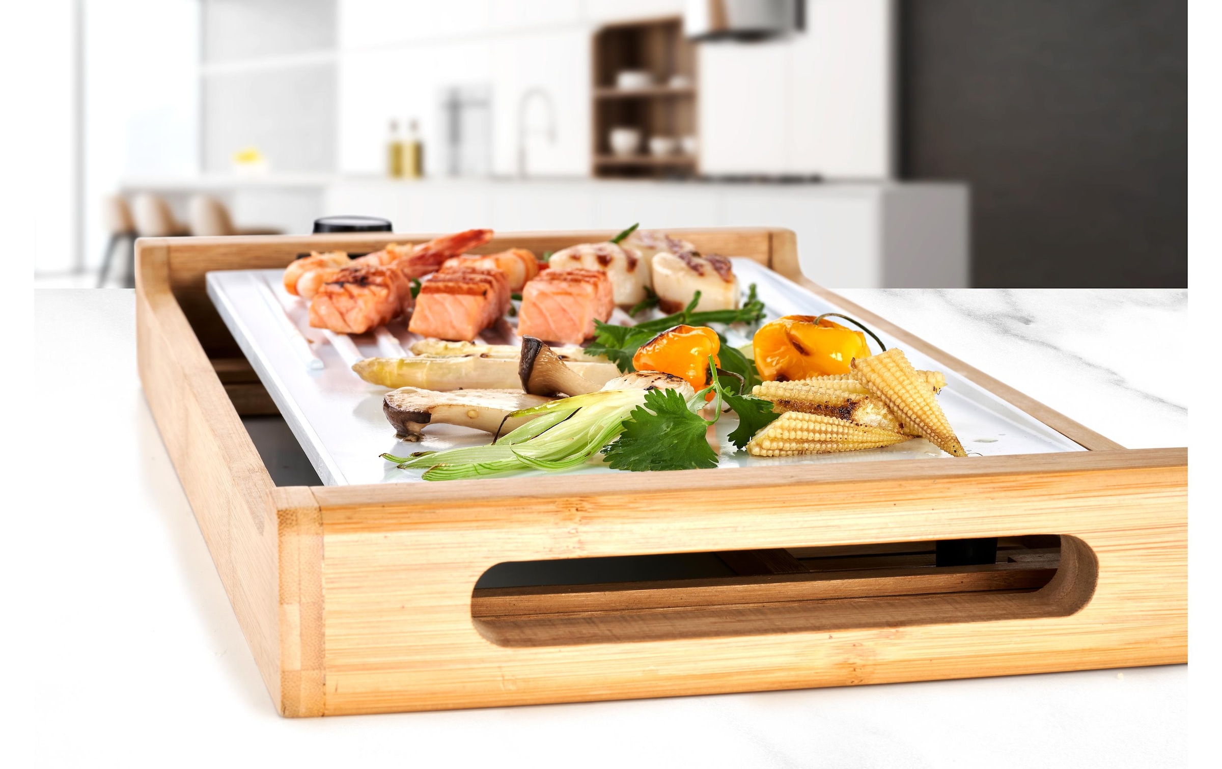 Trisa Tischgrill »Bamboo Grill«, 1800 W