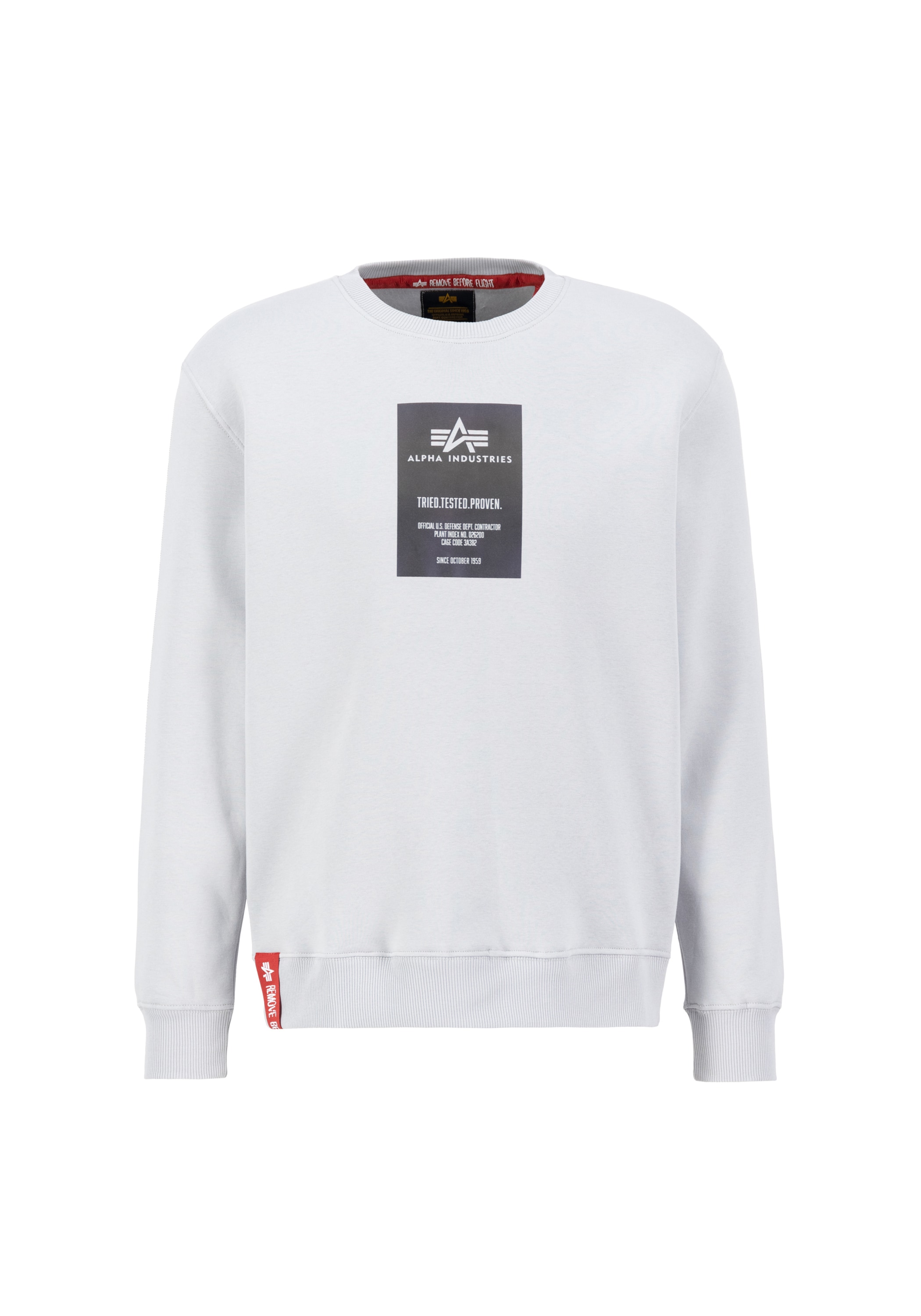 Alpha Industries Sweater »Rainbow Refl. Label Sweater«
