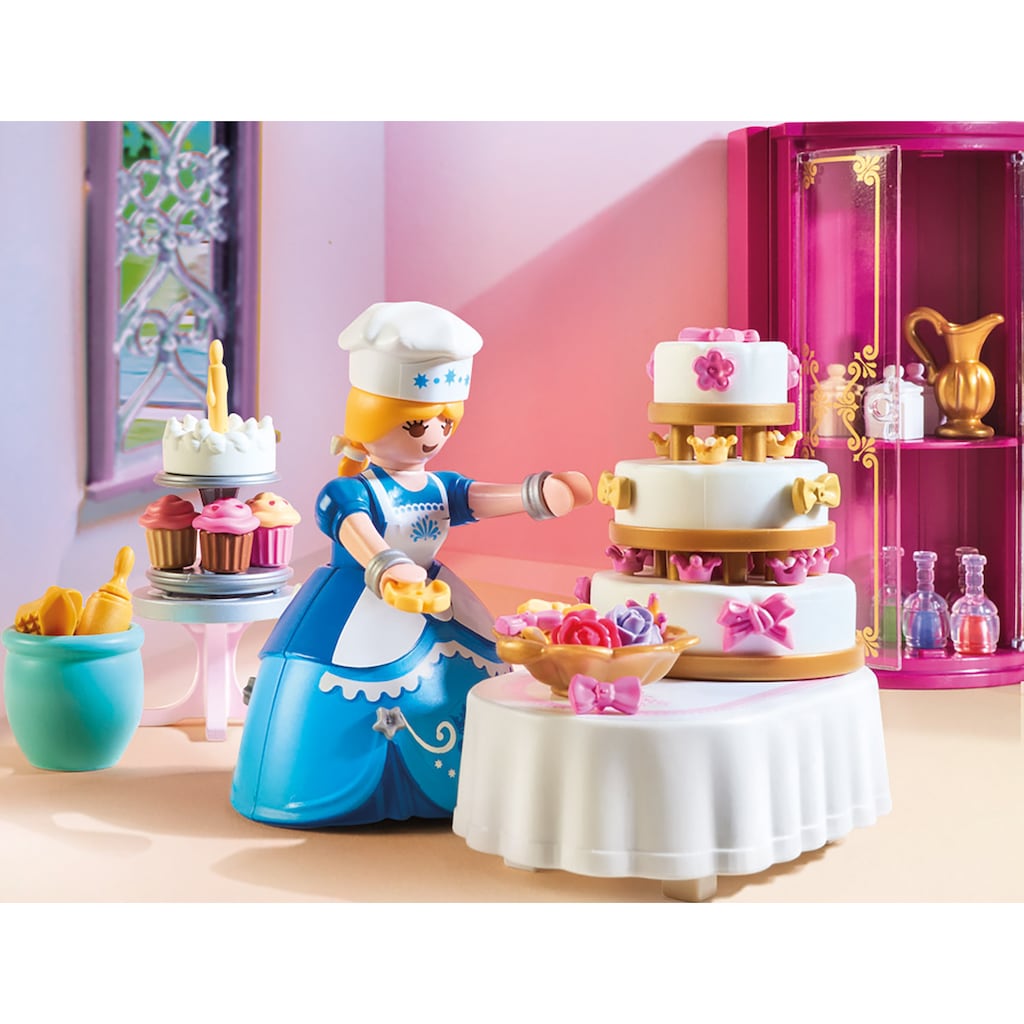 Playmobil® Konstruktions-Spielset »Schlosskonditorei (70451), Princess«, (133 St.)