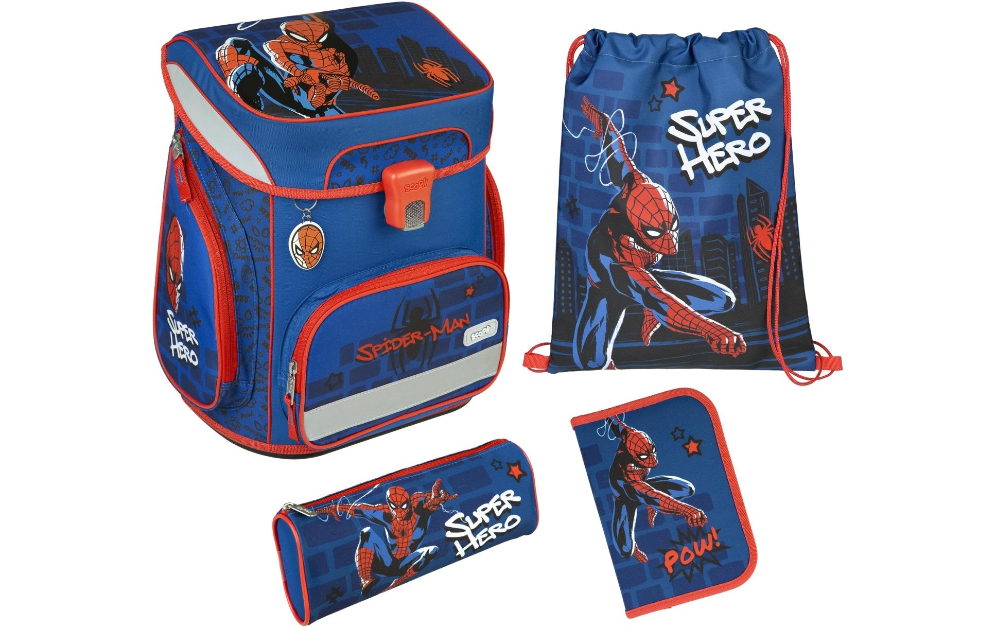 Schultertasche »5-teilig Spider-Man«