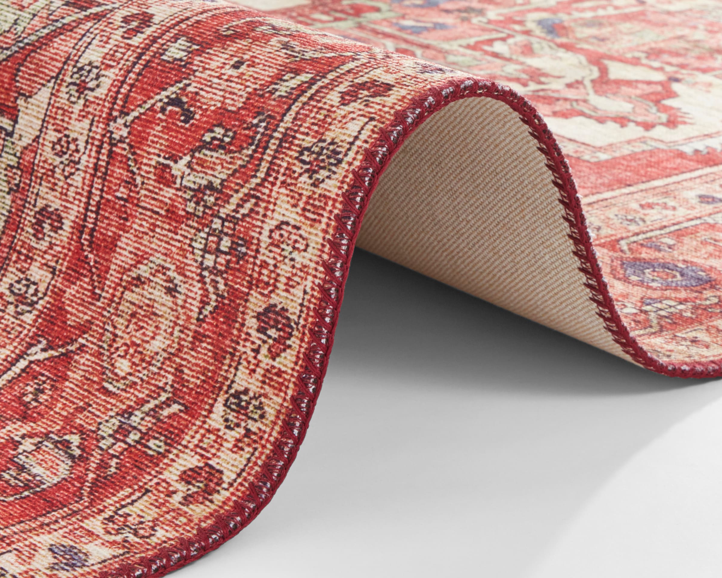 HANSE Home Teppich »Leta«, rechteckig, 5 mm Höhe, Orientalisch, Läufer, Kurzflor, Wohnzimmer, Schlafzimmer, Esszimmer