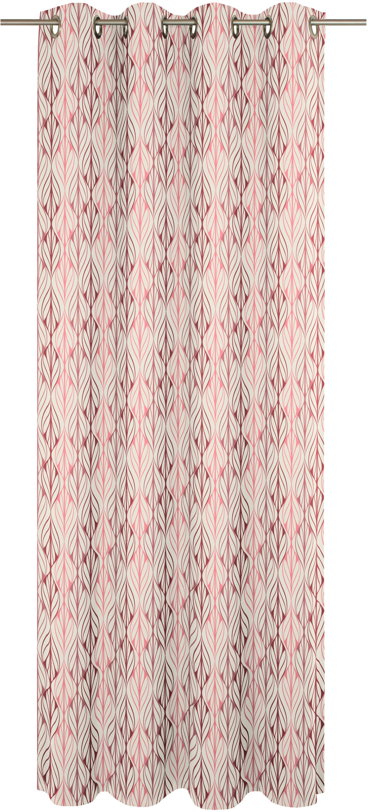 ❤ Adam Bio-Baumwolle (1 aus bestellen Vorhang im Shop nachhaltig St.), Jelmoli-Online »Wave«