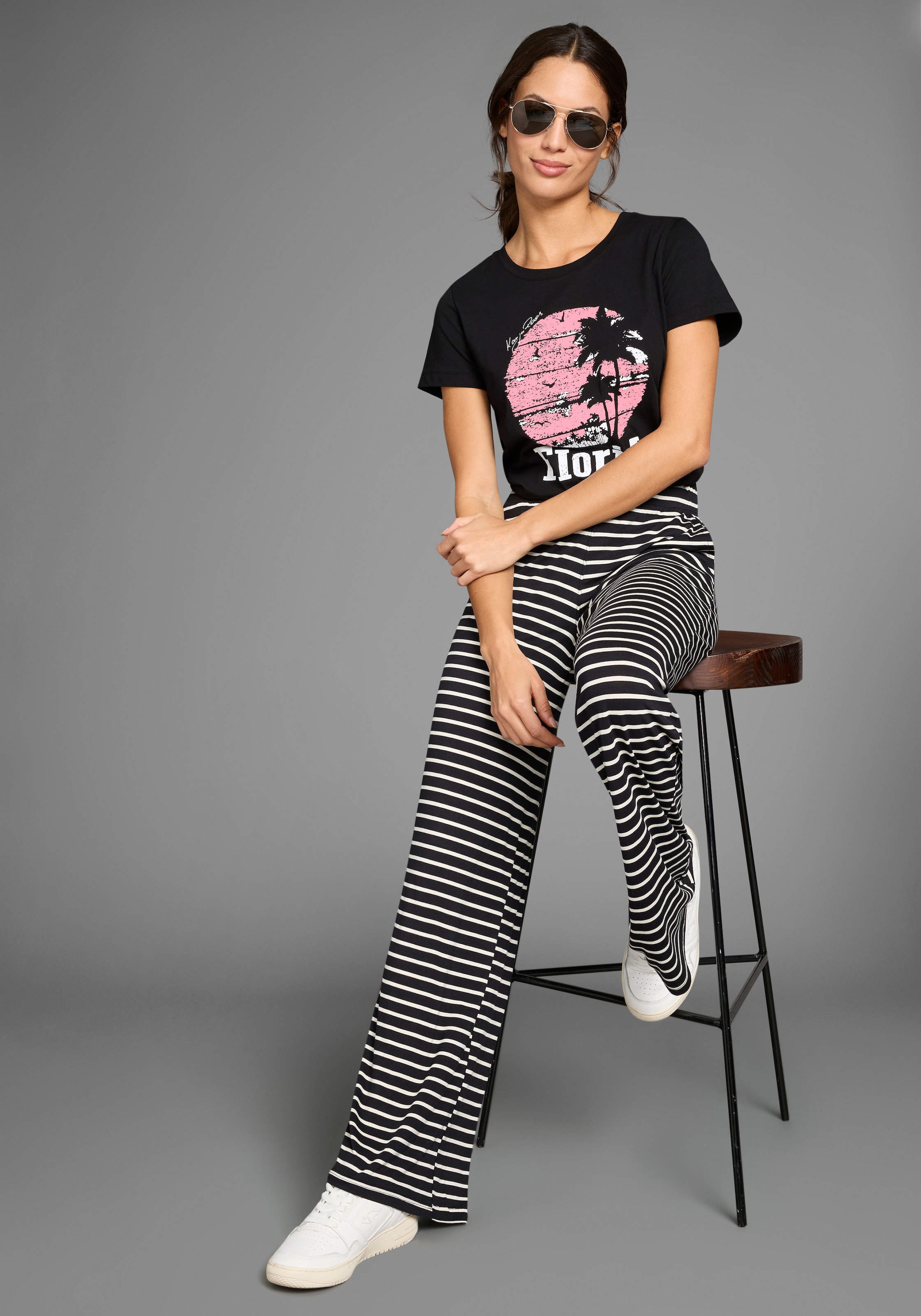 KangaROOS T-Shirt, mit Rundhals und Print