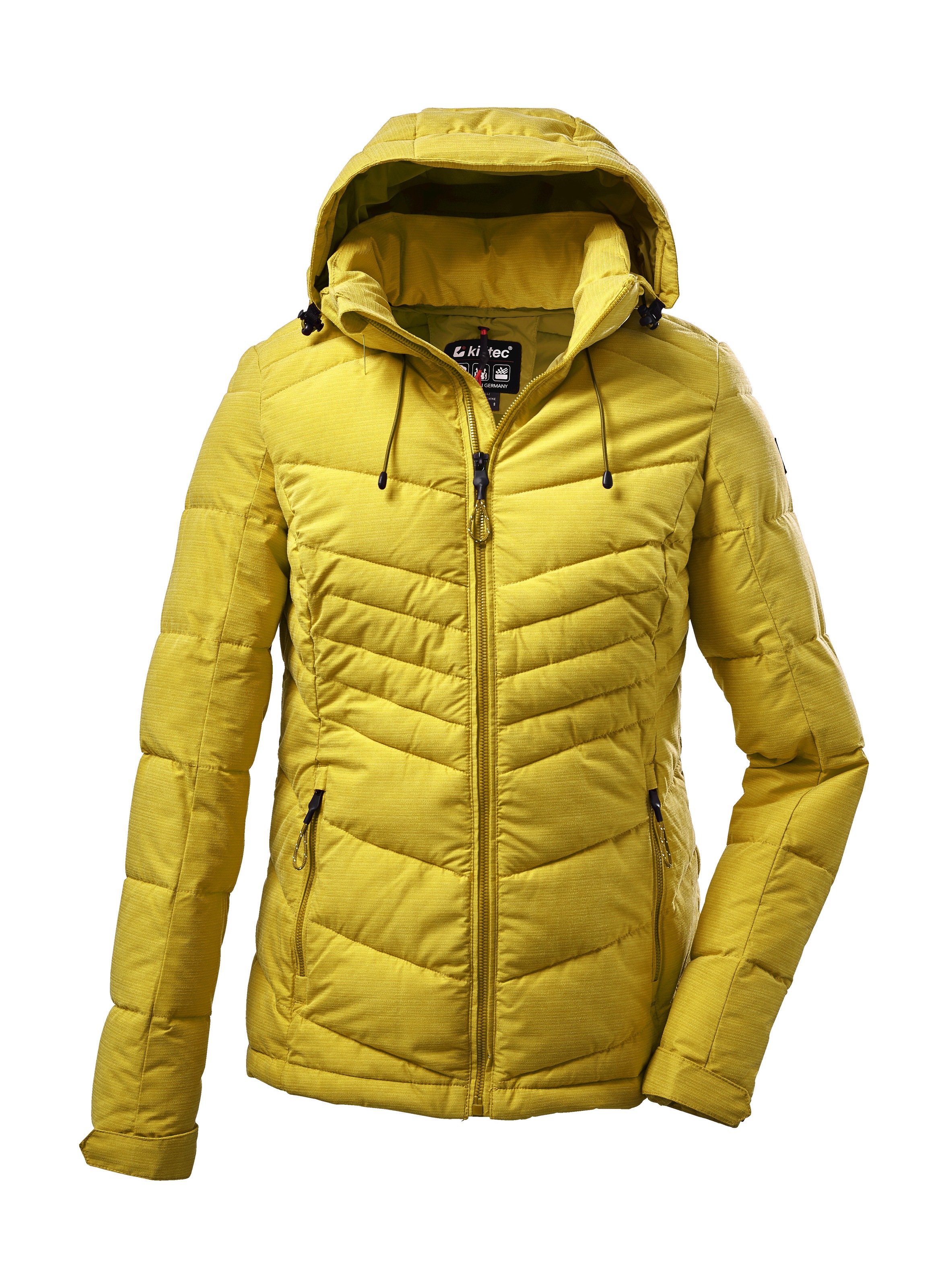 Killtec Steppjacke »KOW 149 WMN QLTD JCKT« Wasser- und windabweisend, atmungsaktiv, abnehmbare Kapuze