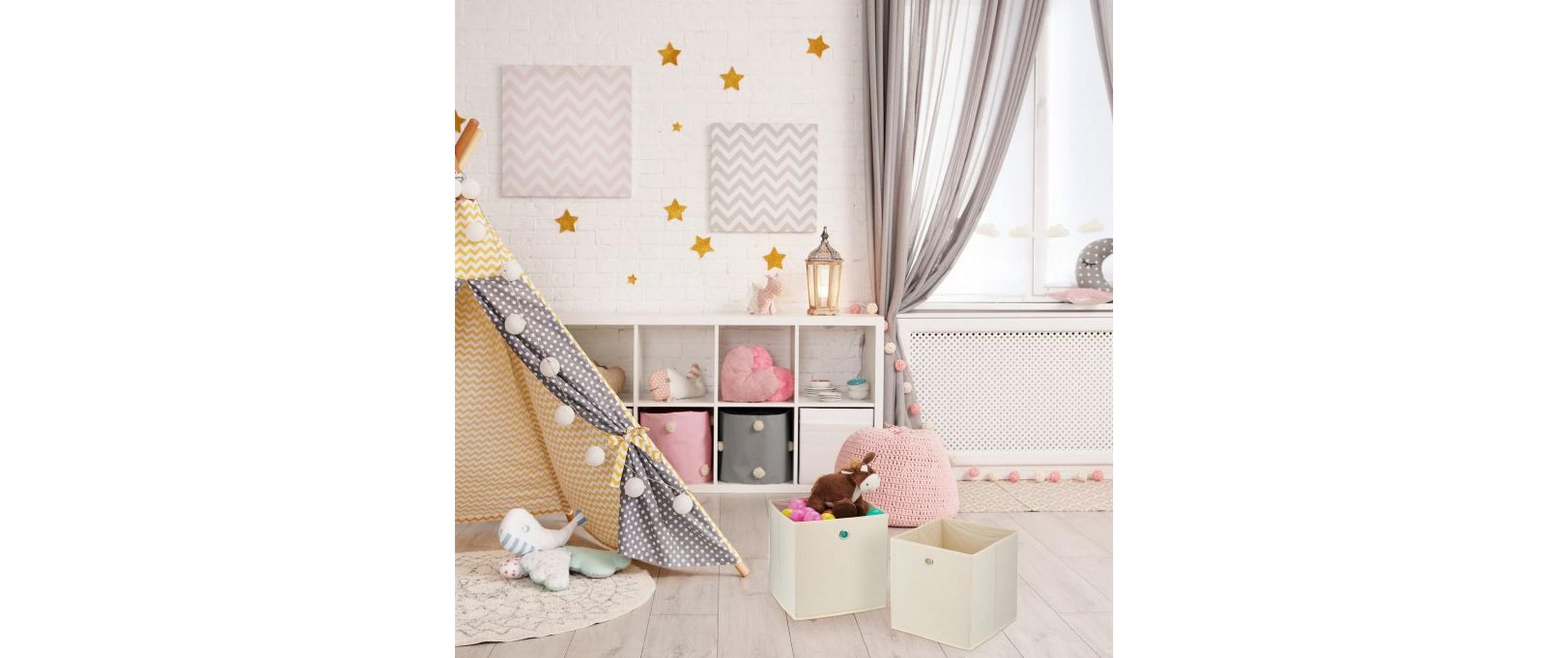 relaxdays Aufbewahrungsbox »4er Set«