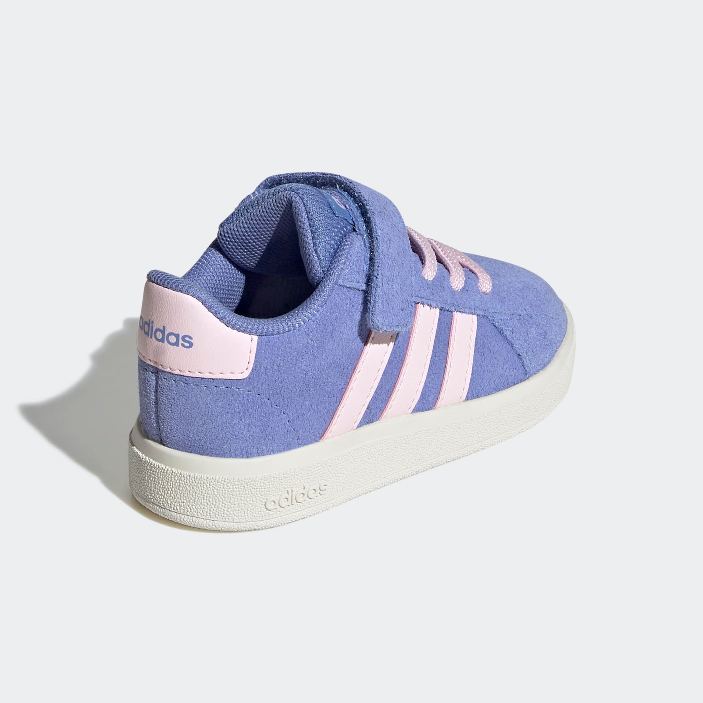 adidas Sportswear Klettschuh »GRAND COURT 2.0 KIDS«, Design auf den Spuren des adidas Campus 00