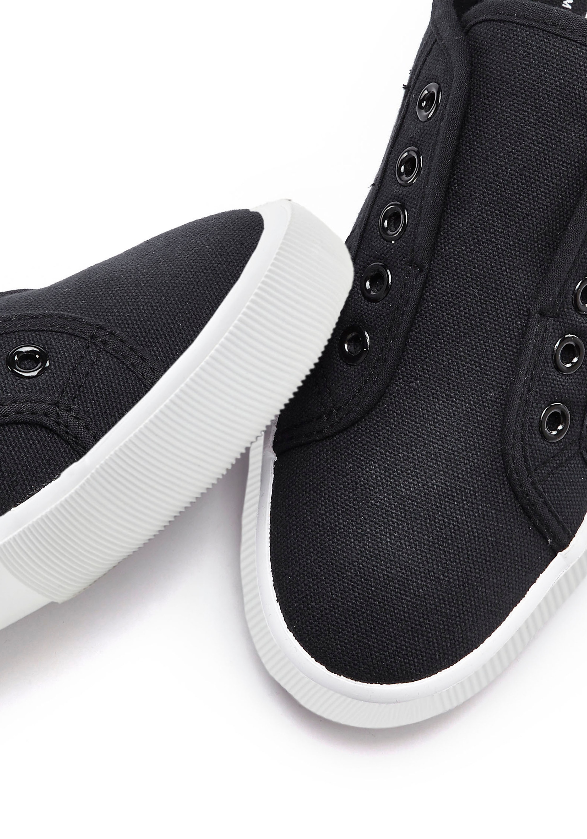 LASCANA Sneaker, Slipper, Halbschuh bequem zum Reinschlüpfen VEGAN