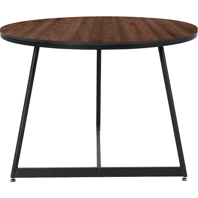 andas Esstisch »Adak«, (1 St.), mit Tischplatte in Walnussoptik mit  fühlbare Struktur, Höhe 78 cm online shoppen | Jelmoli-Versand