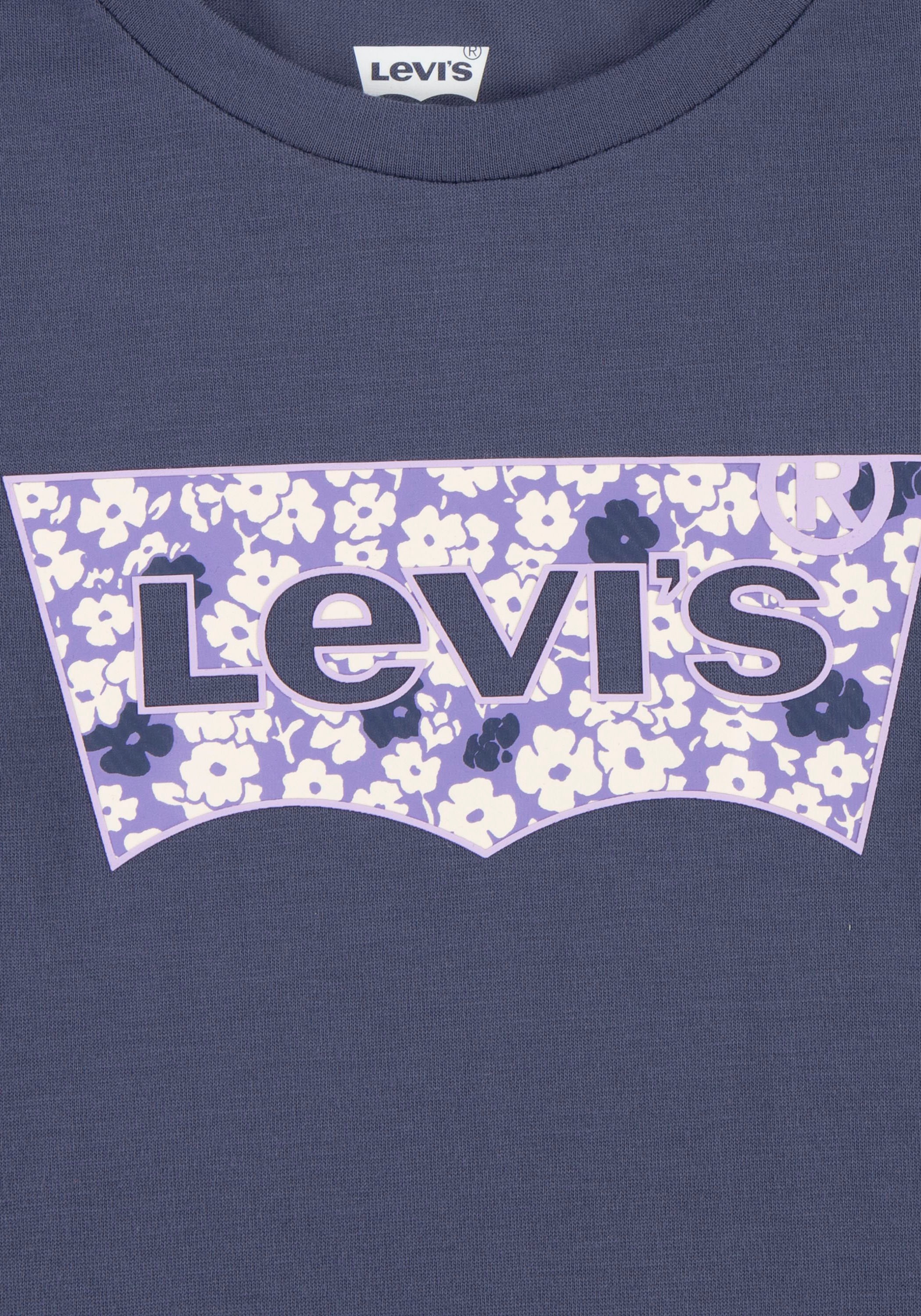 Levi's® Kids Langarmshirt »LVG LS FLORAL TEE WITH SCRUNCH«, (Set, 2 tlg.), for GIRLS