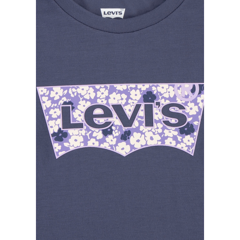 Levi's® Kids Langarmshirt »LVG LS FLORAL TEE WITH SCRUNCH«, (Set, 2 tlg.)