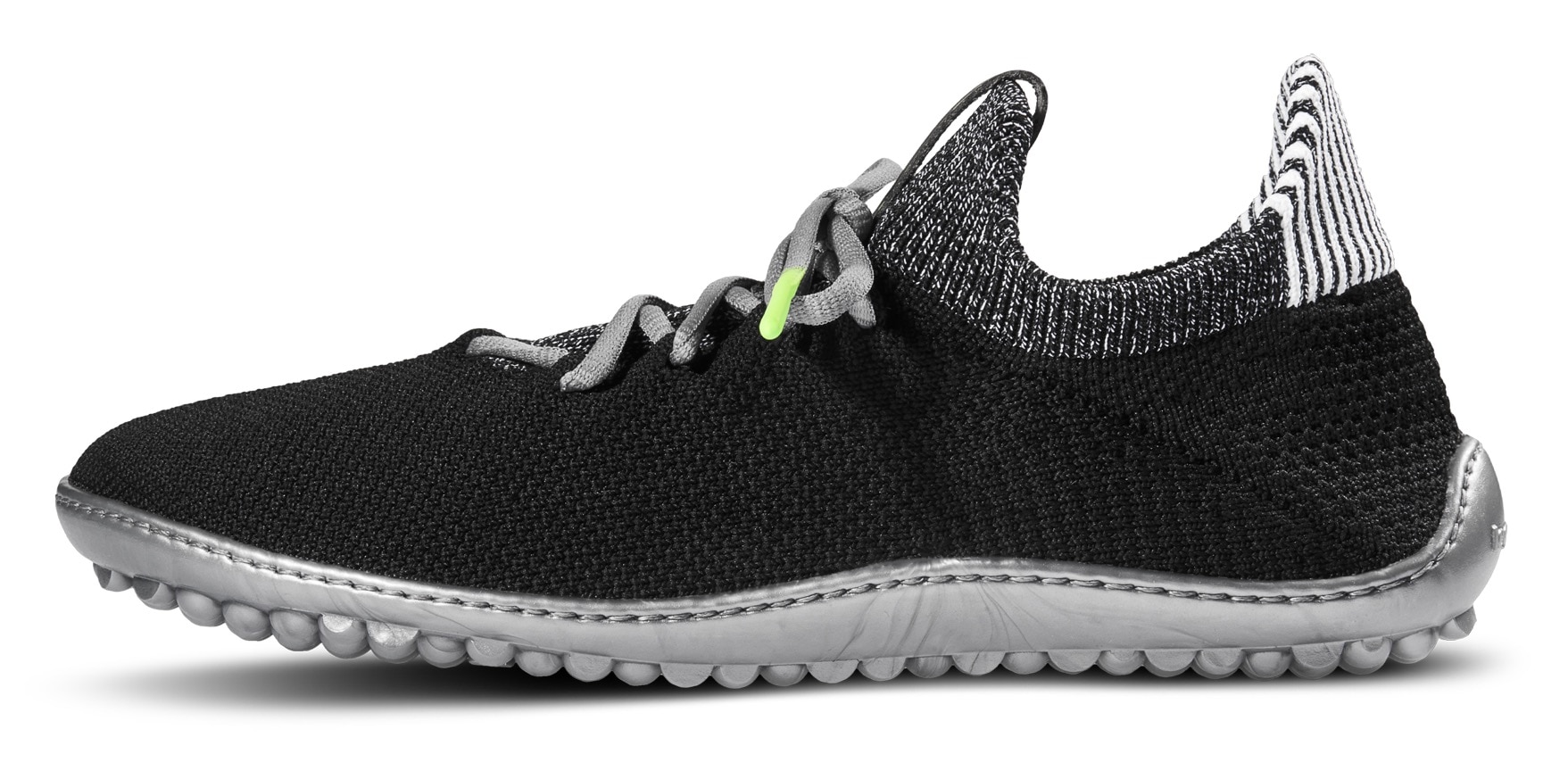 Leguano Barfussschuh »Inspiro«, Slip-On-Sneaker, Bequemschuh, Komfortschuh mit Kontrastbesatz