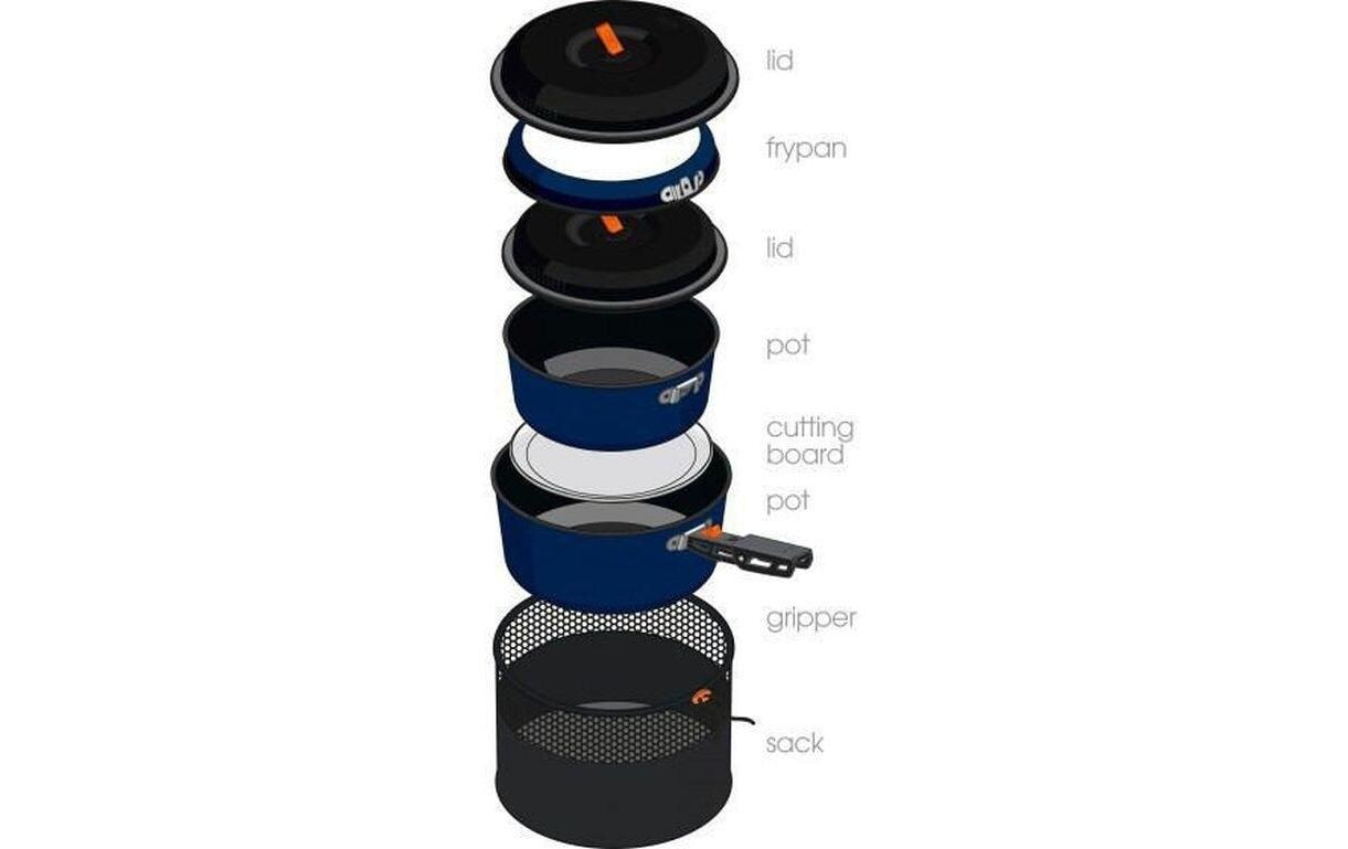 GSI Topf-Set »Base Camper«, Aluminium