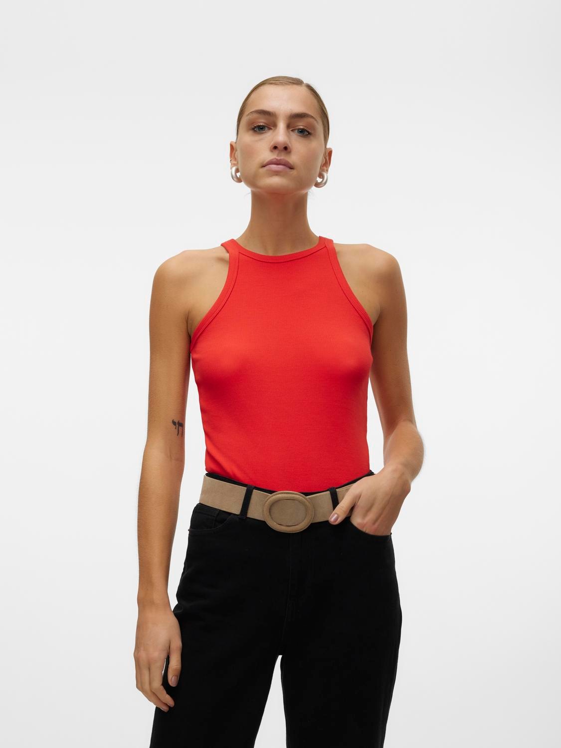Vero Moda Tanktop »VMCHLOE SHORT TANK TOP JRS NOOS«