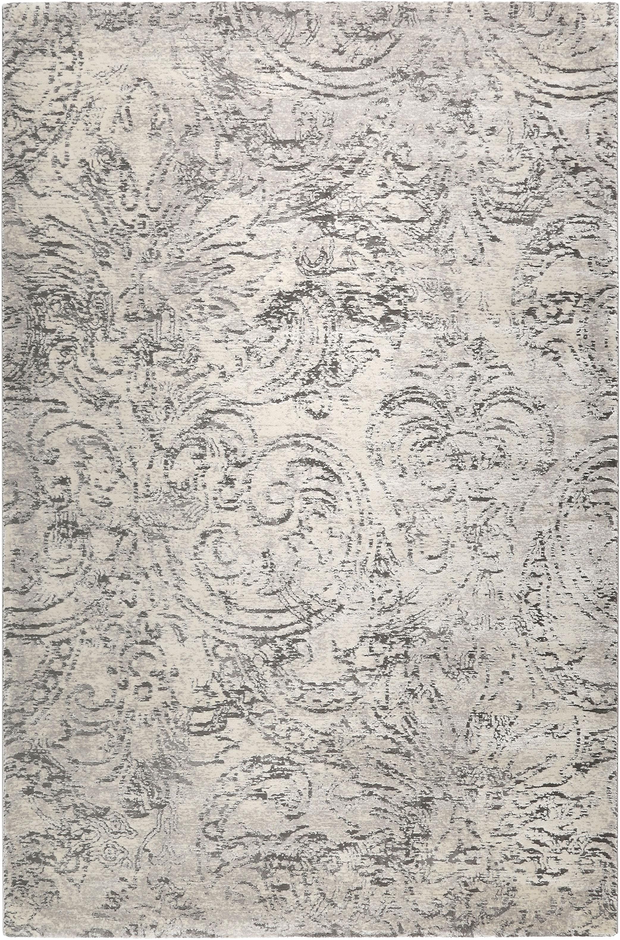 Esprit Teppich »Elda ESP-5198«, rechteckig, 12 mm Höhe, Hoch Tief Struktur, Floral, Wohnzimmer