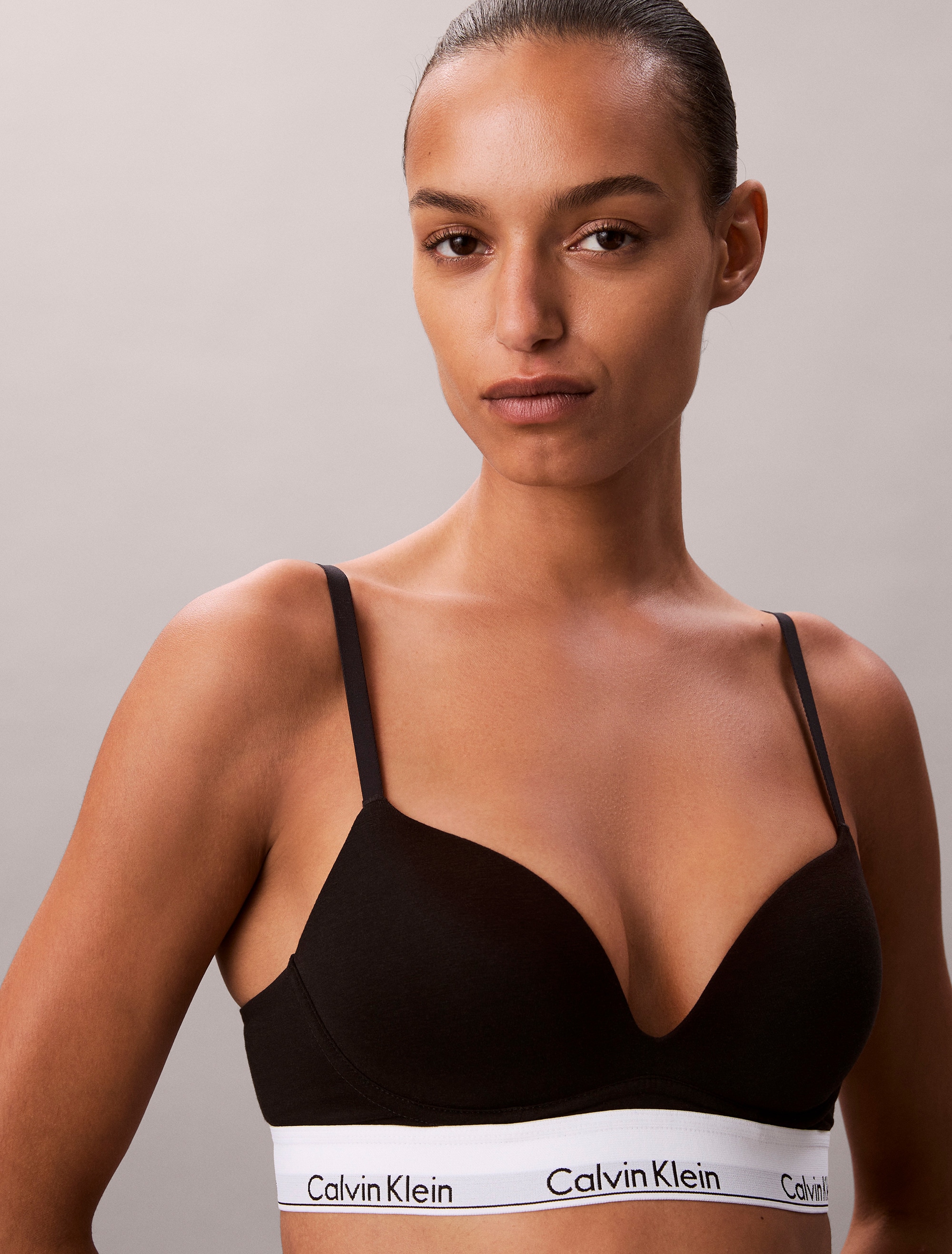 Calvin Klein Underwear Push-up-BH »PLUNGE PUSH UP« mit Logobund