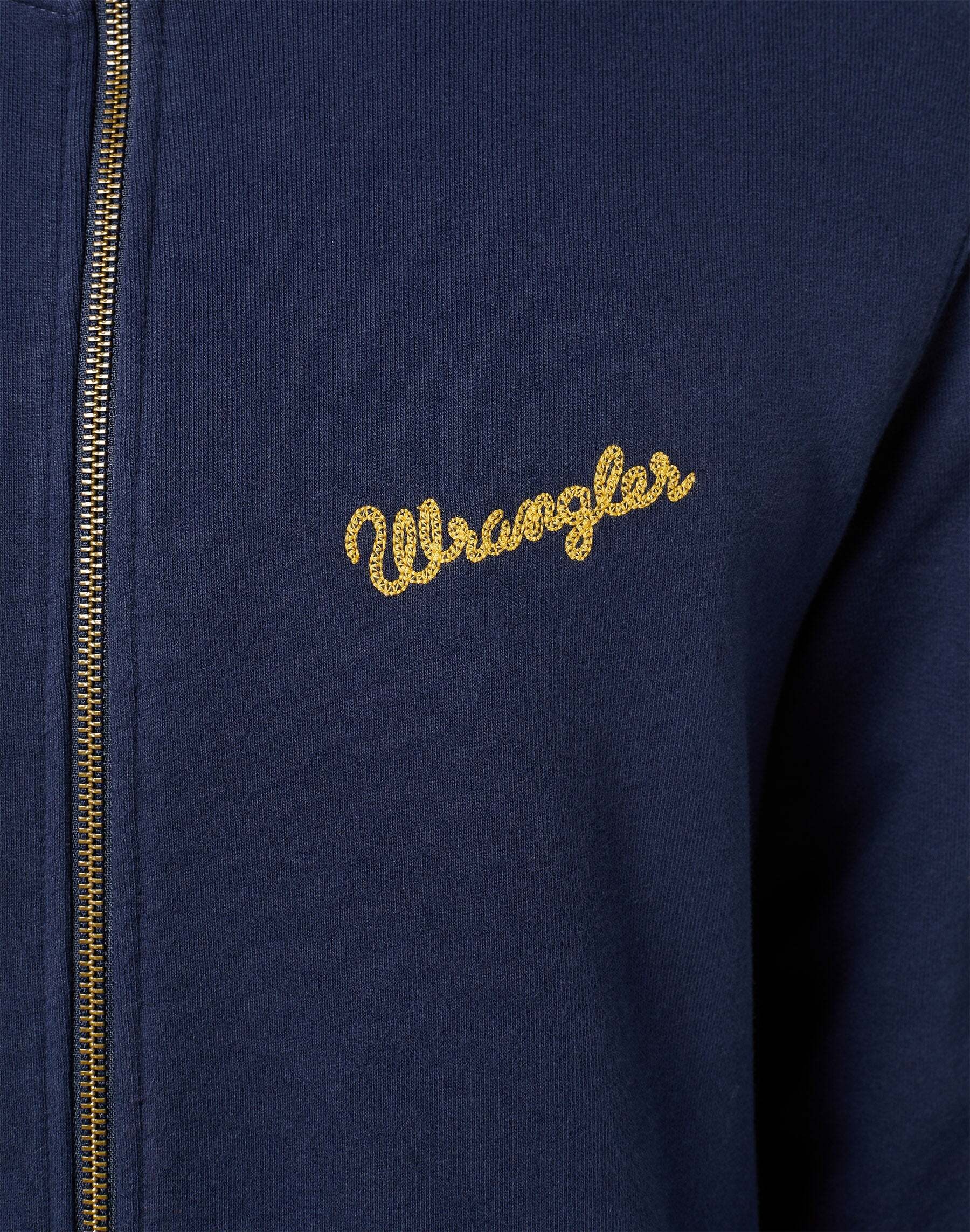 Wrangler Sweatjacke »WRANGLER Sweatshirts Funnel Neck Zip«