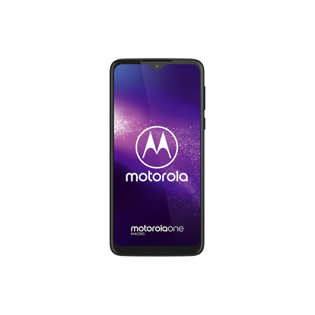 Motorola Smartphone »One Macro Blau«, Blau, 15,75 cm/6,2 Zoll, 64 GB Speicherplatz, 2 MP Kamera