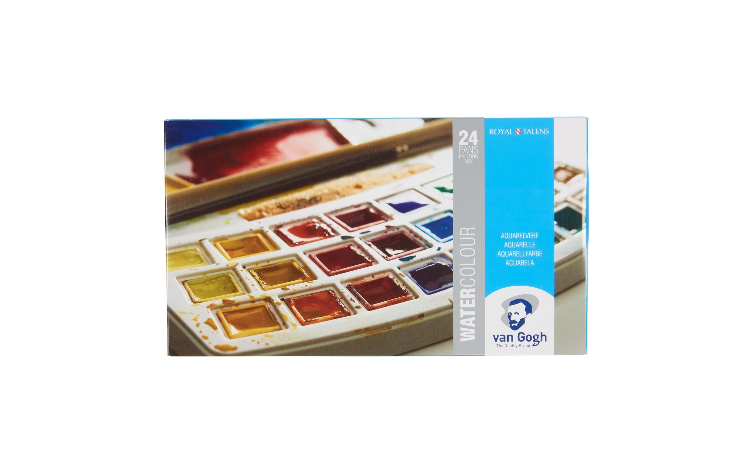 Aquarellfarbe »Van Gogh Malkasten 24er-Set, Mehrfarbig«