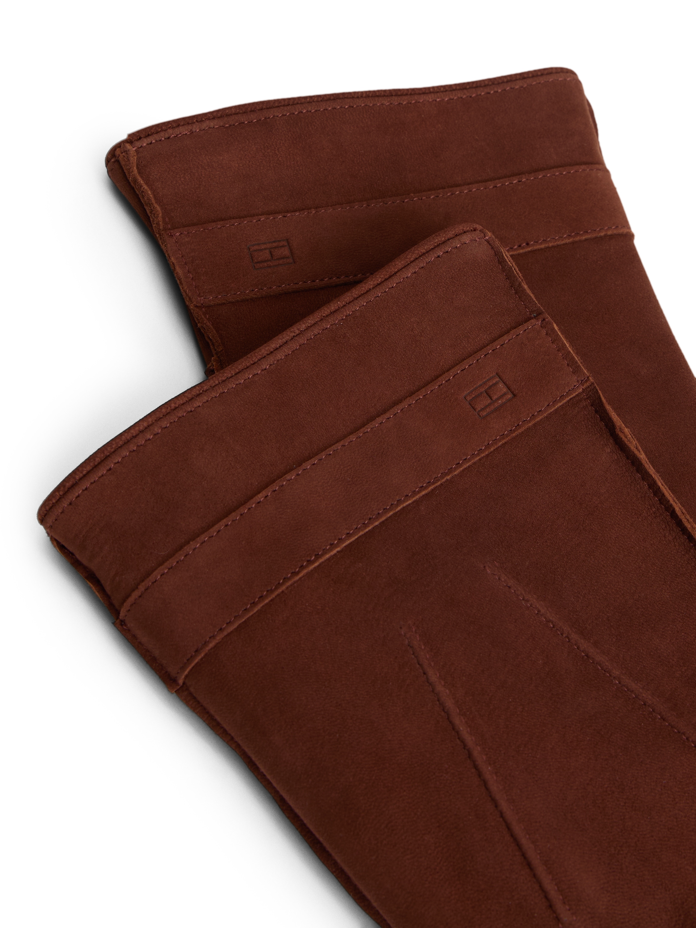 Tommy Hilfiger Lederhandschuhe »TH FLAG NUBUCK GLOVES«