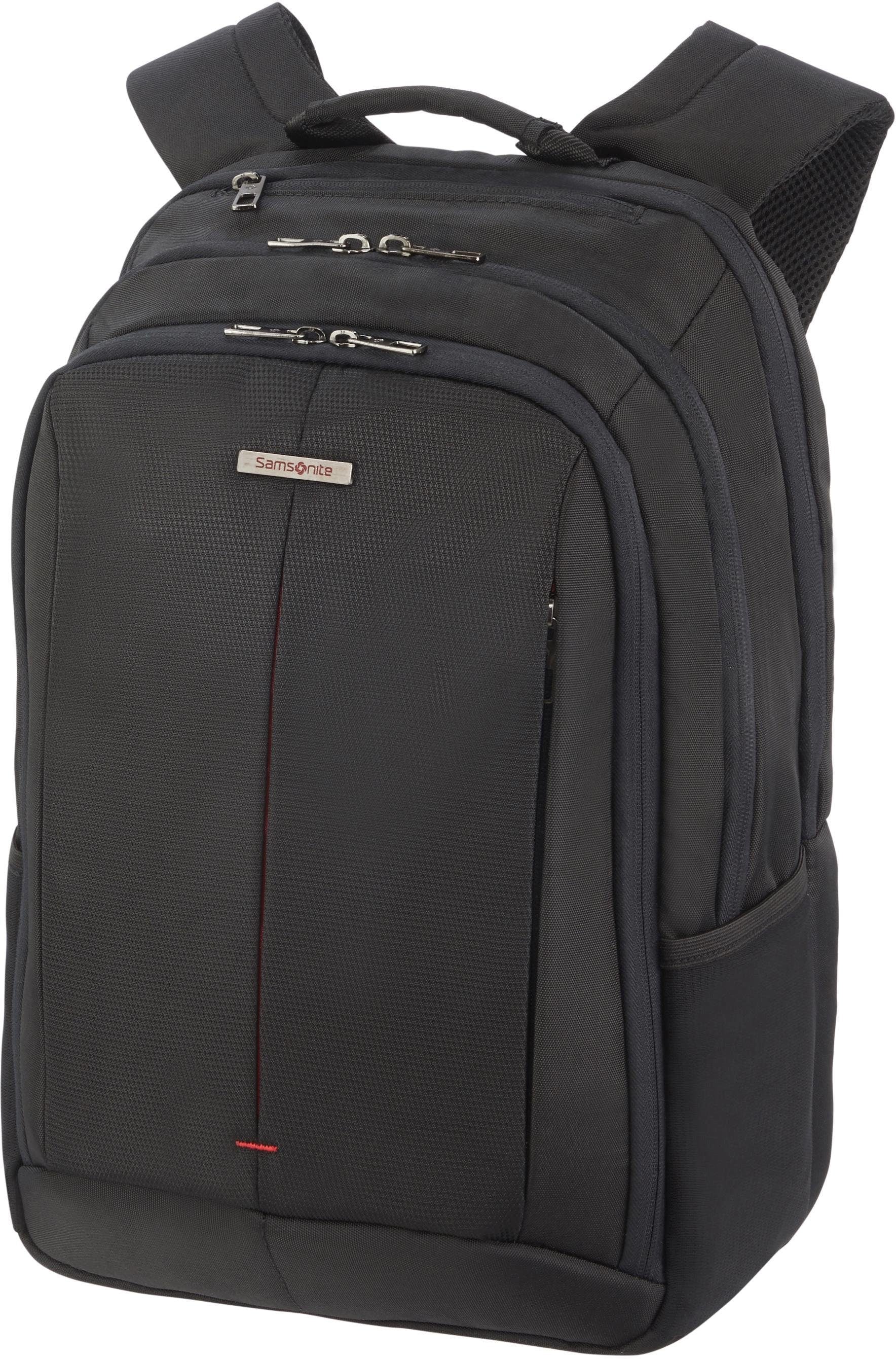 Samsonite Laptoprucksack »Guardit 2.0, black, M«, Freizeitrucksack Schulrucksack Cityrucksack Arbeitsrucksack