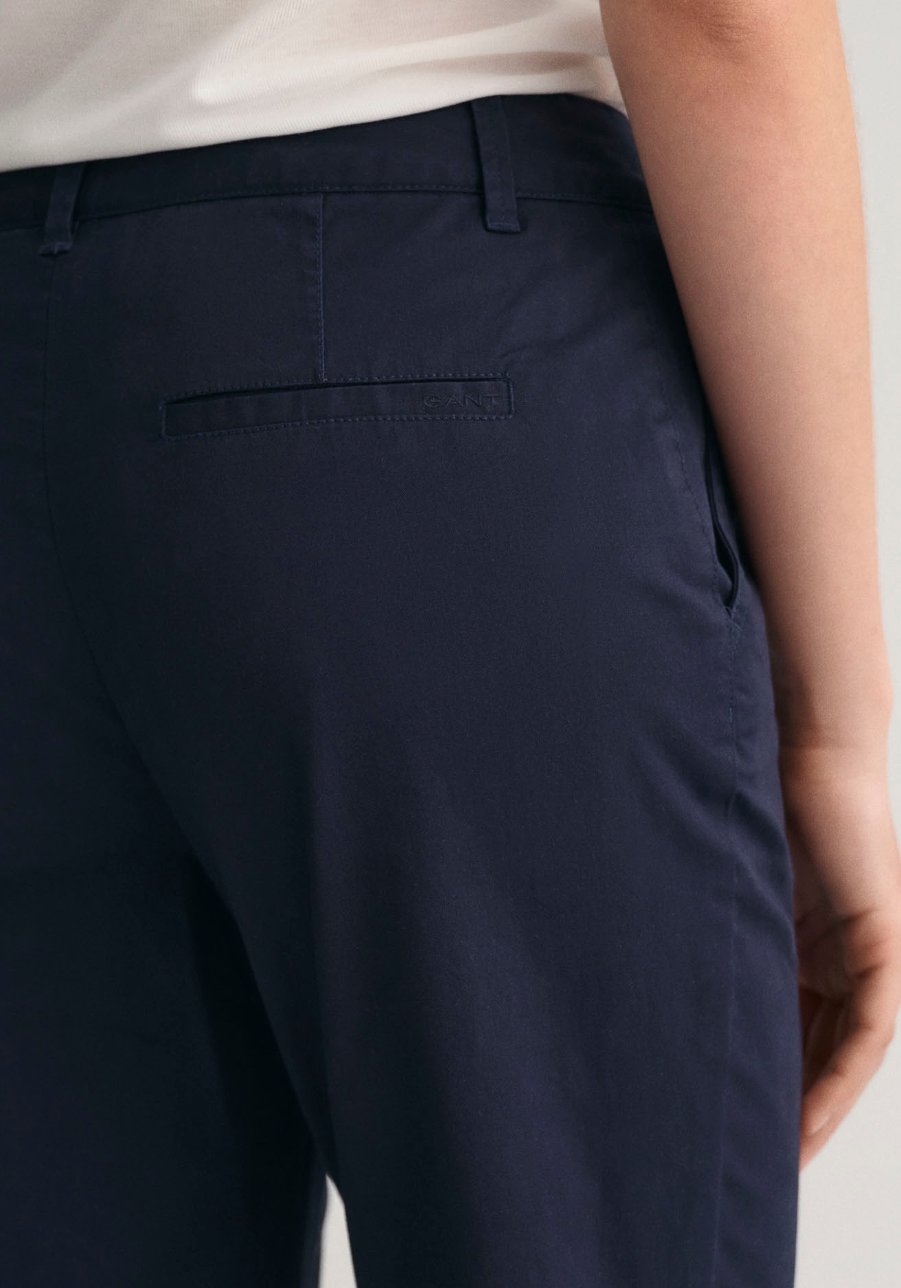 Gant Chinohose »SLIM CHINOS«, mit verkürzter Länge