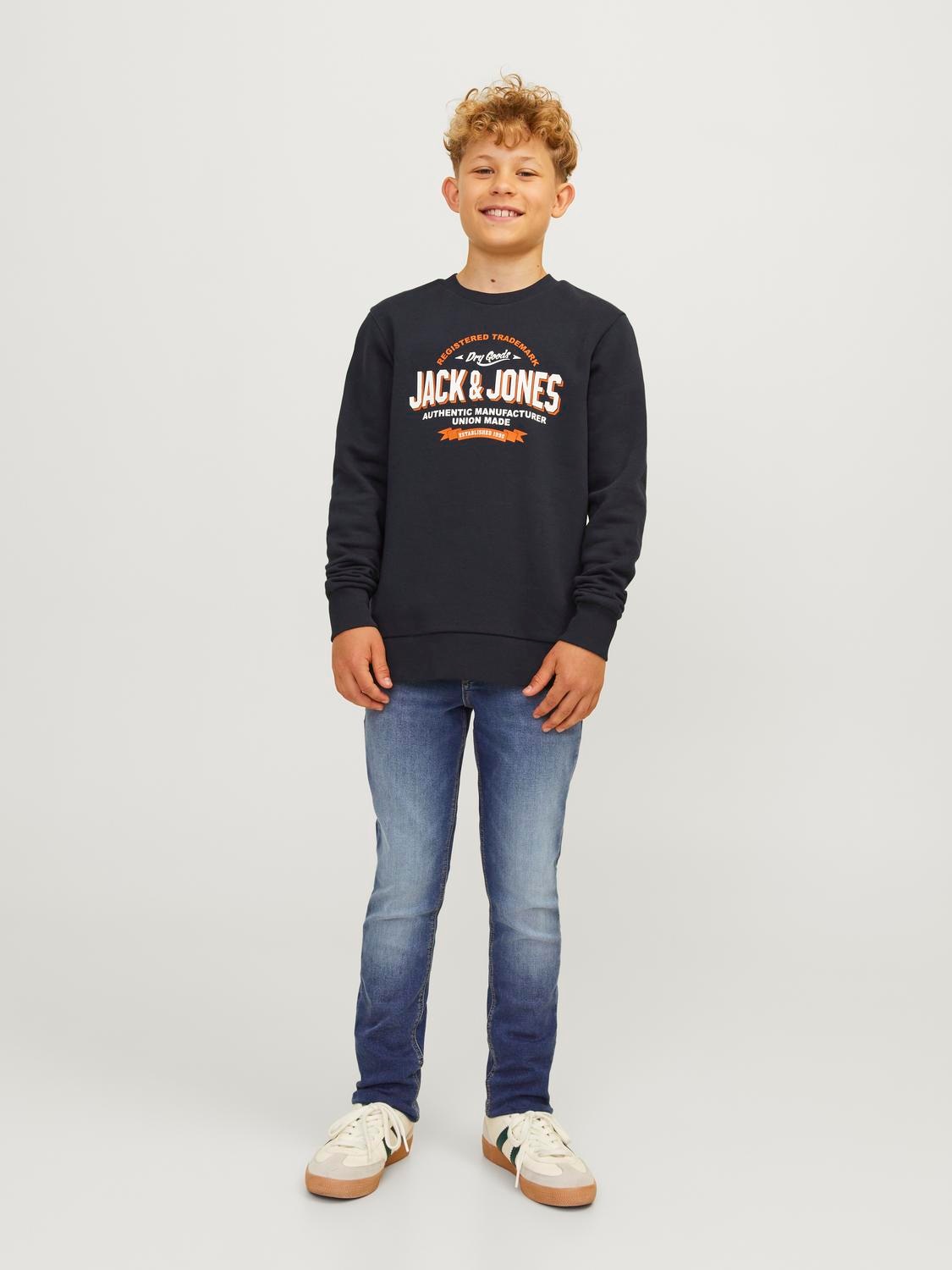 Jack & Jones Junior Slim-fit-Jeans »JJIGLENN JJORIGINAL MF 001 I.K NOOS JNR«