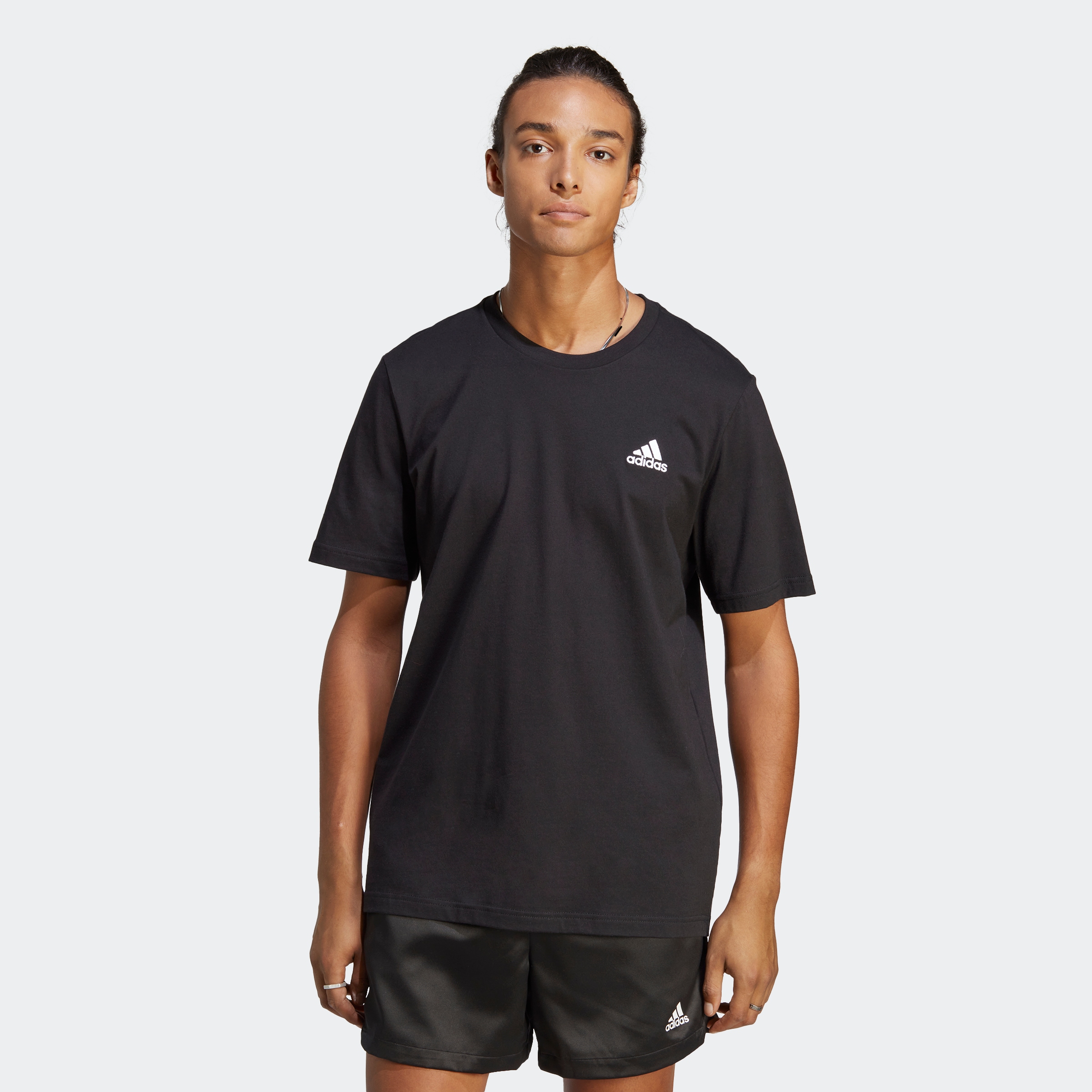 adidas Sportswear T-Shirt »ESSENTIALS SINGLE JERSEY EMBROIDERED SMALL LOGO«