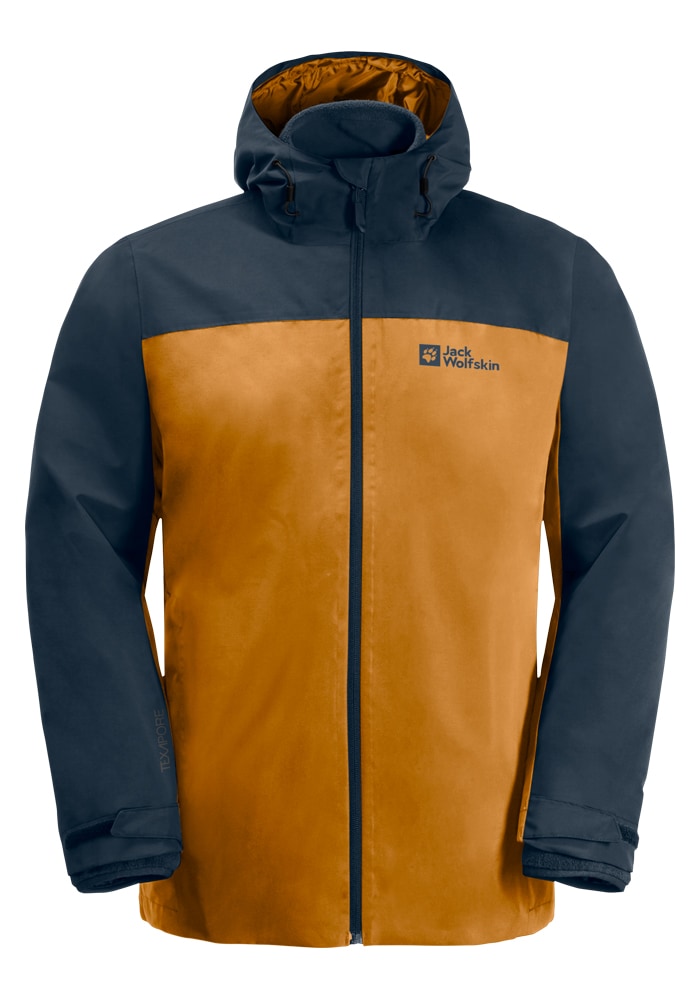 Jack Wolfskin 3-in-1-Funktionsjacke »TAUBENBERG 3IN1 JKT M«, mit Kapuze