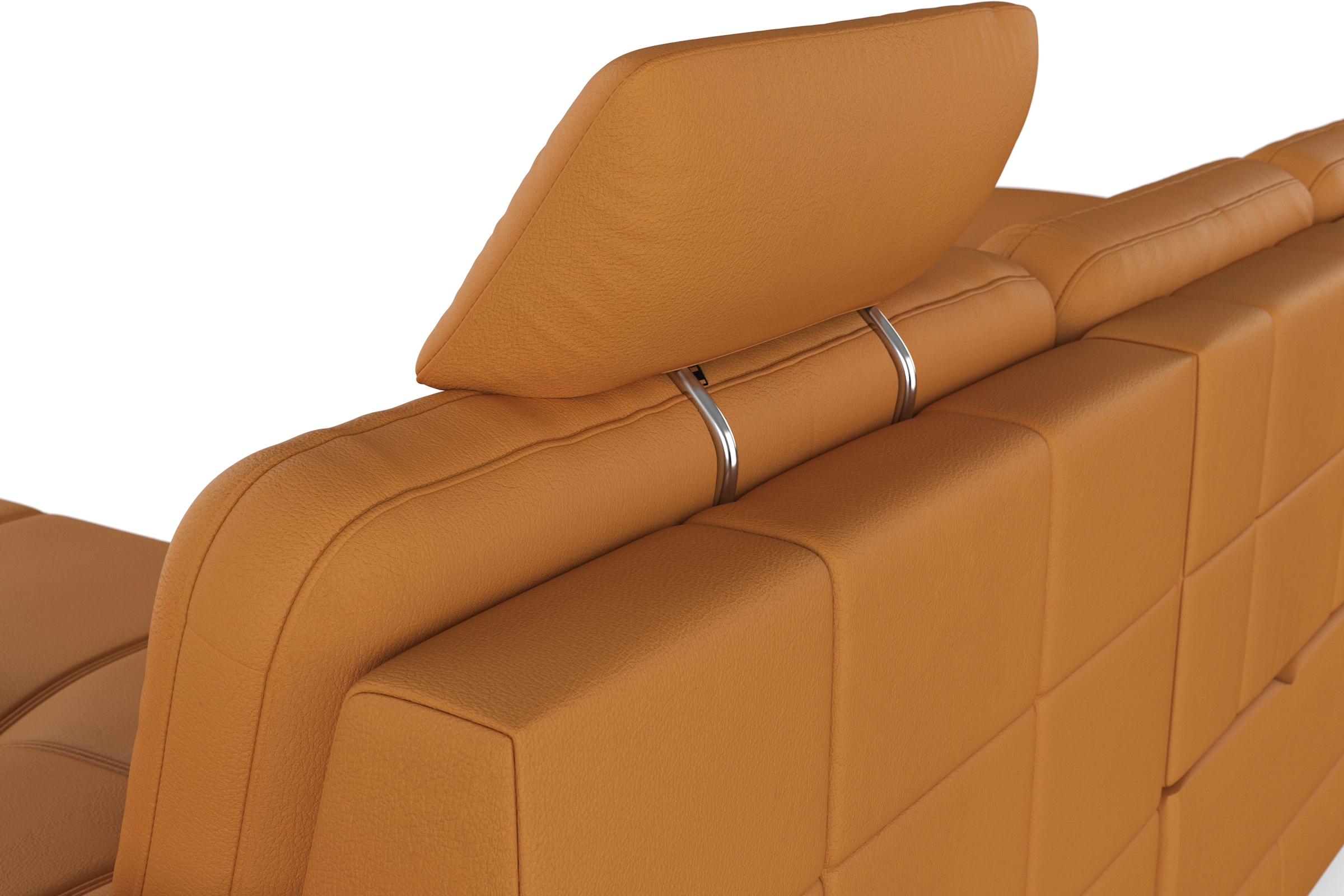sit&more Ecksofa »Bendigo L-Form«, inklusive Sitztiefenverstellung, Bodenfreiheit 15 cm, 2 Fussfarben
