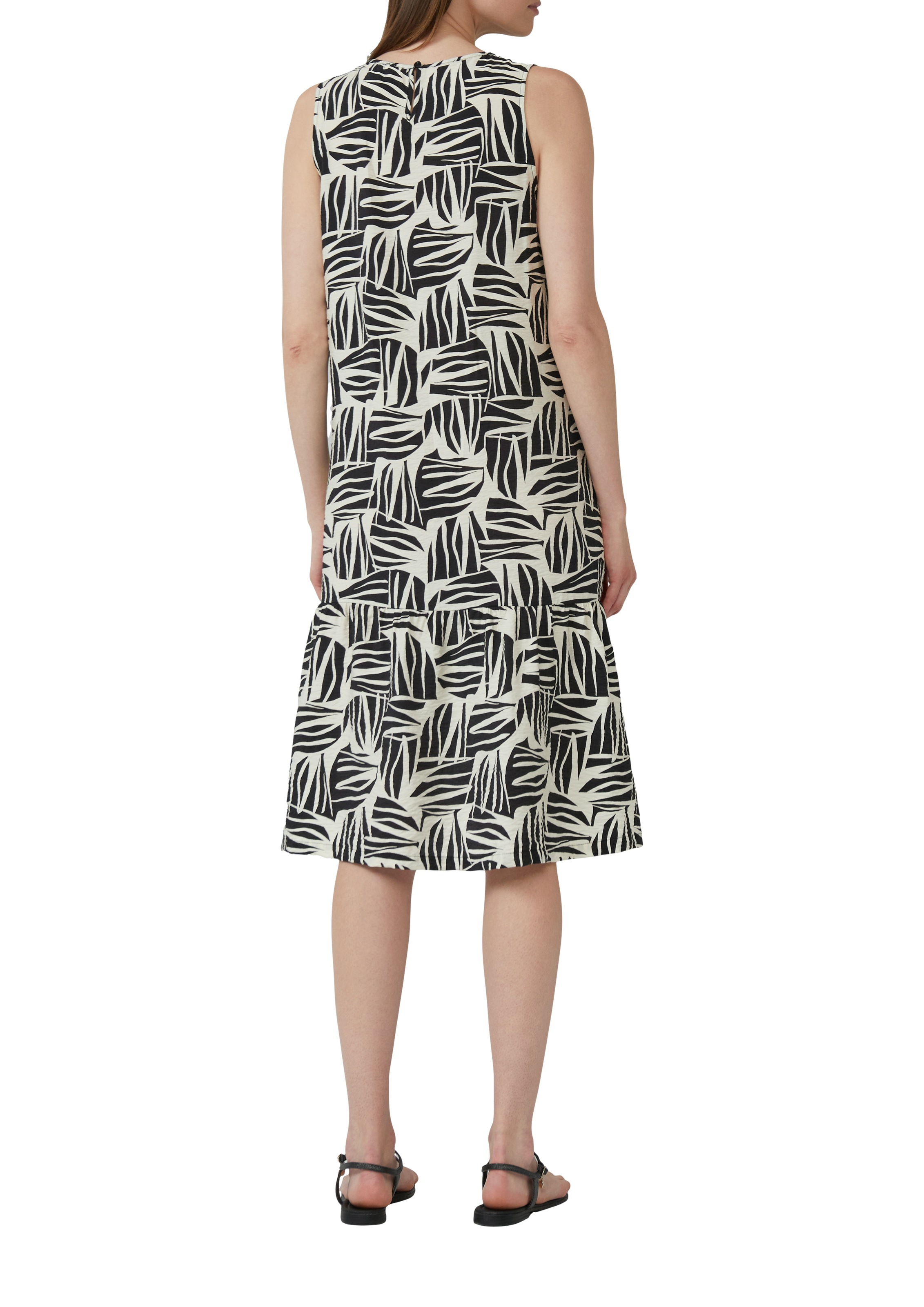 s.Oliver Midikleid, mit All-Over Print
