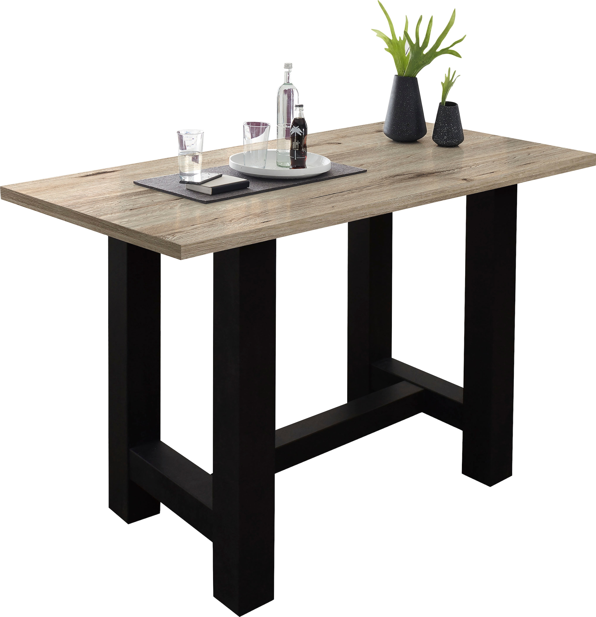 Mäusbacher Bartisch Gestell in U-Form (Breite 120, 140 oder 160 cm)