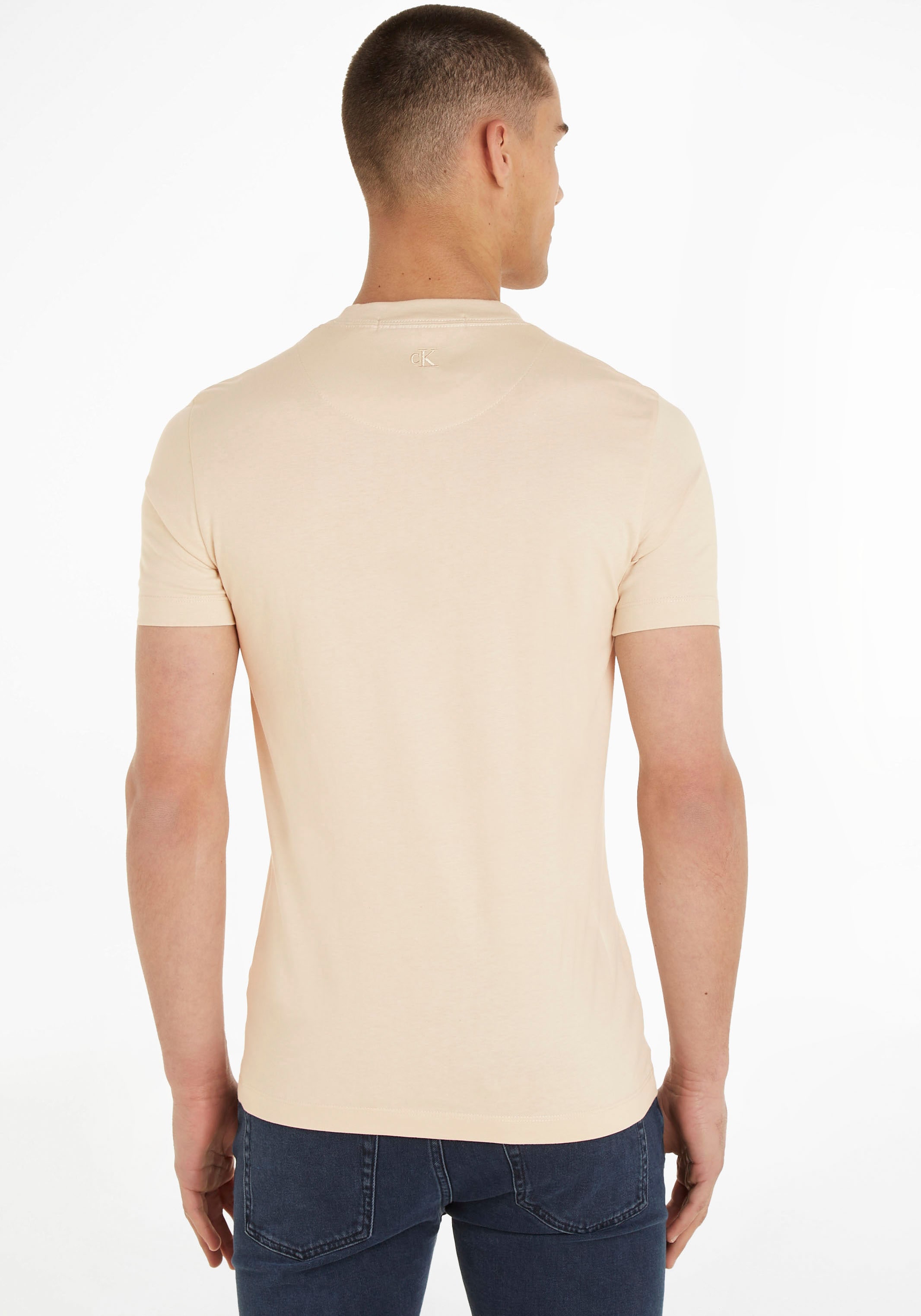Calvin Klein Jeans Kurzarmshirt, mit Logoprint bestellen Jelmoli-Versand | online Jeans Klein Calvin