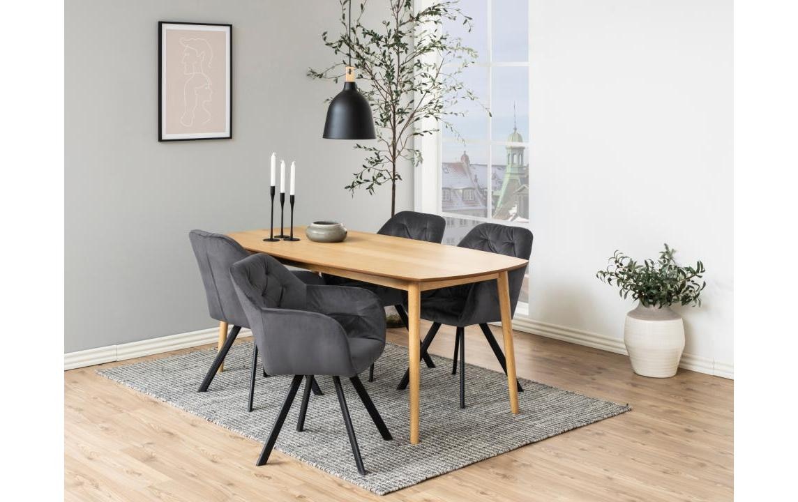 AC Design Stuhl »Lola Dunkelgrau«