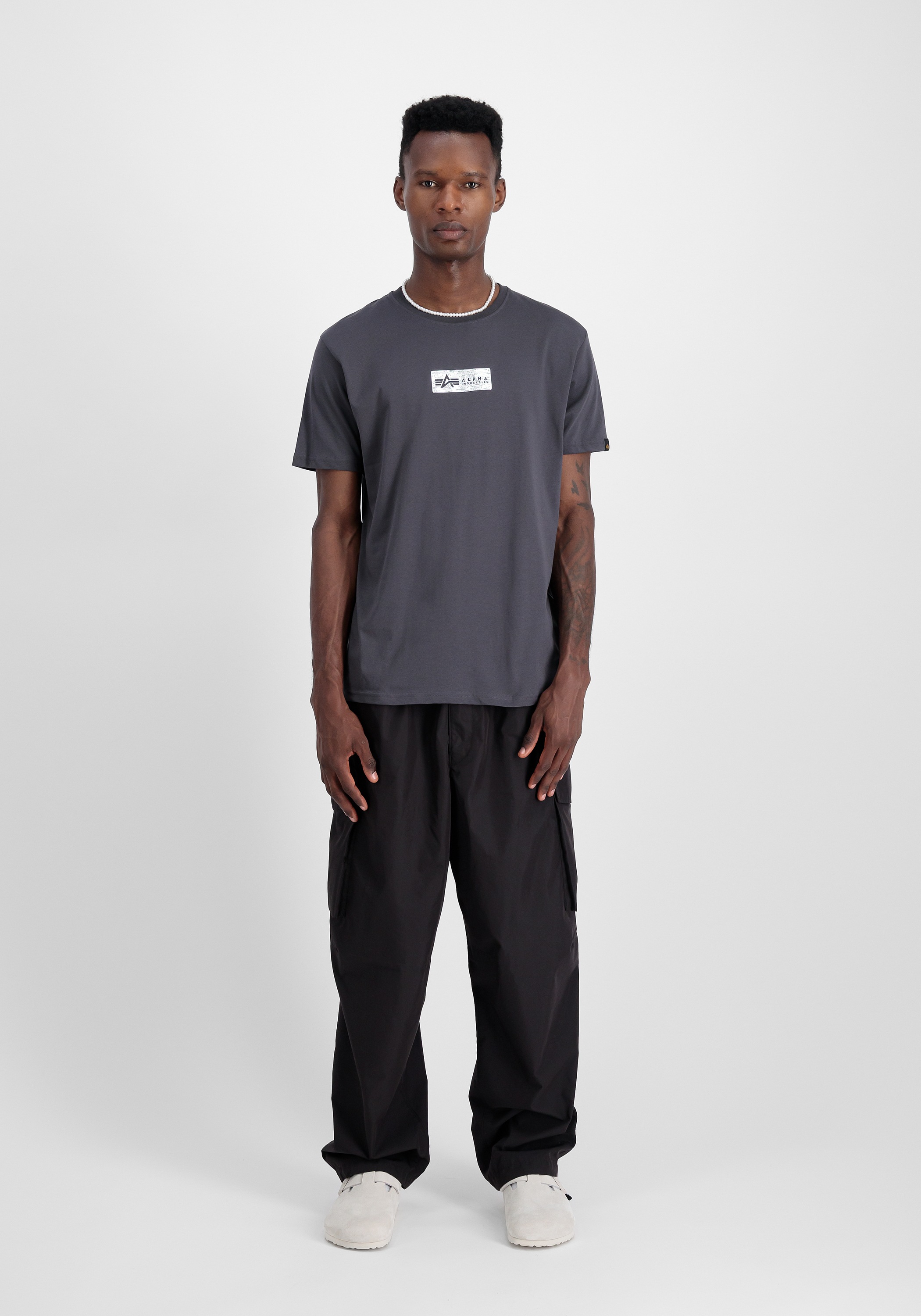 Alpha Industries T-Shirt »Alpha Industries Men - T-Shirts Metal Plate T-Shirt«