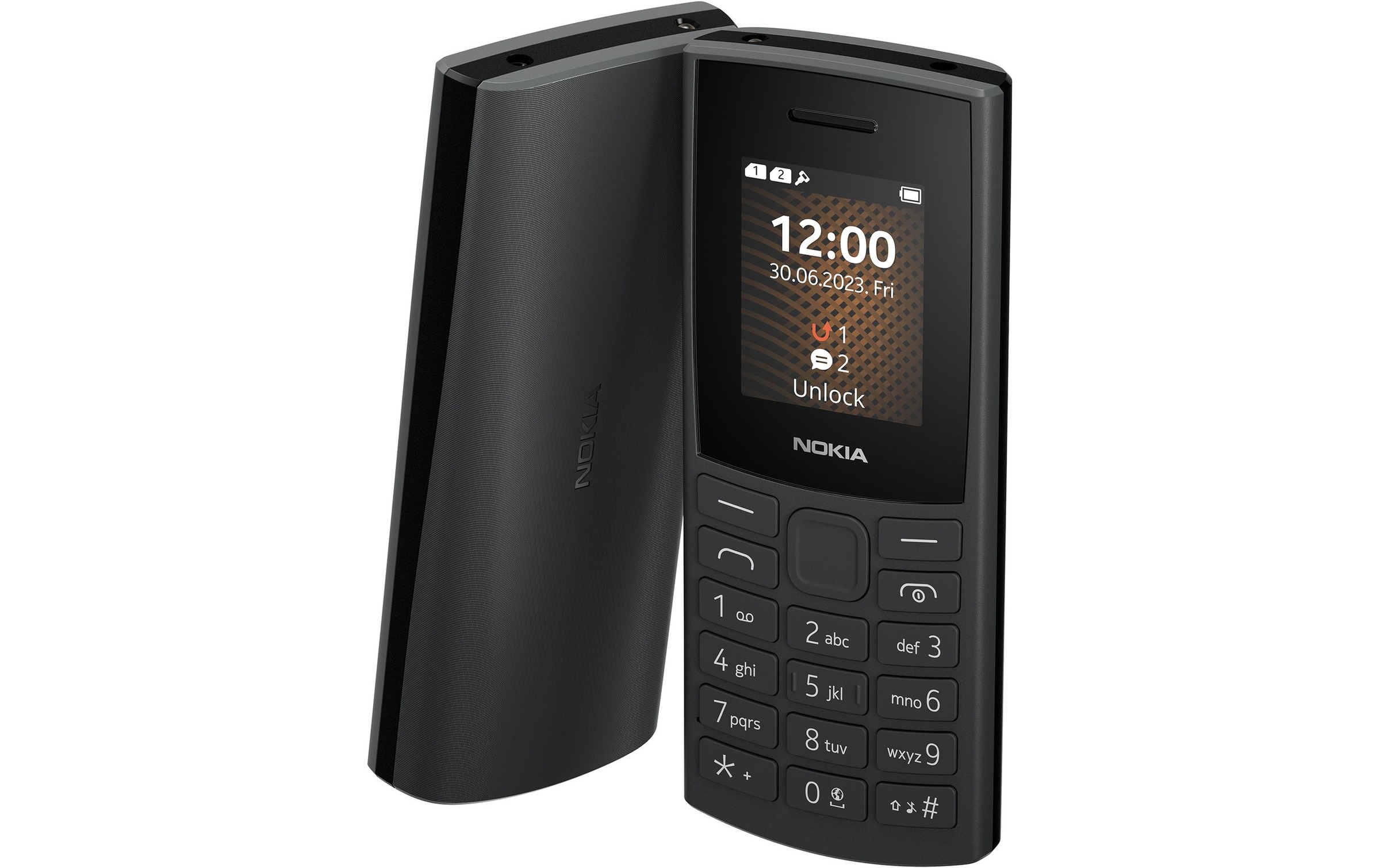 Nokia Smartphone »105 4G 128MB schwarz«, Grau