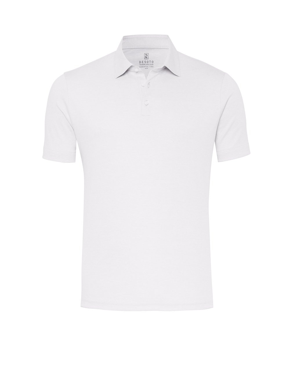 DESOTO Poloshirt »Essential Polo Kent 1/2«, Mit Rundhalsausschnitt