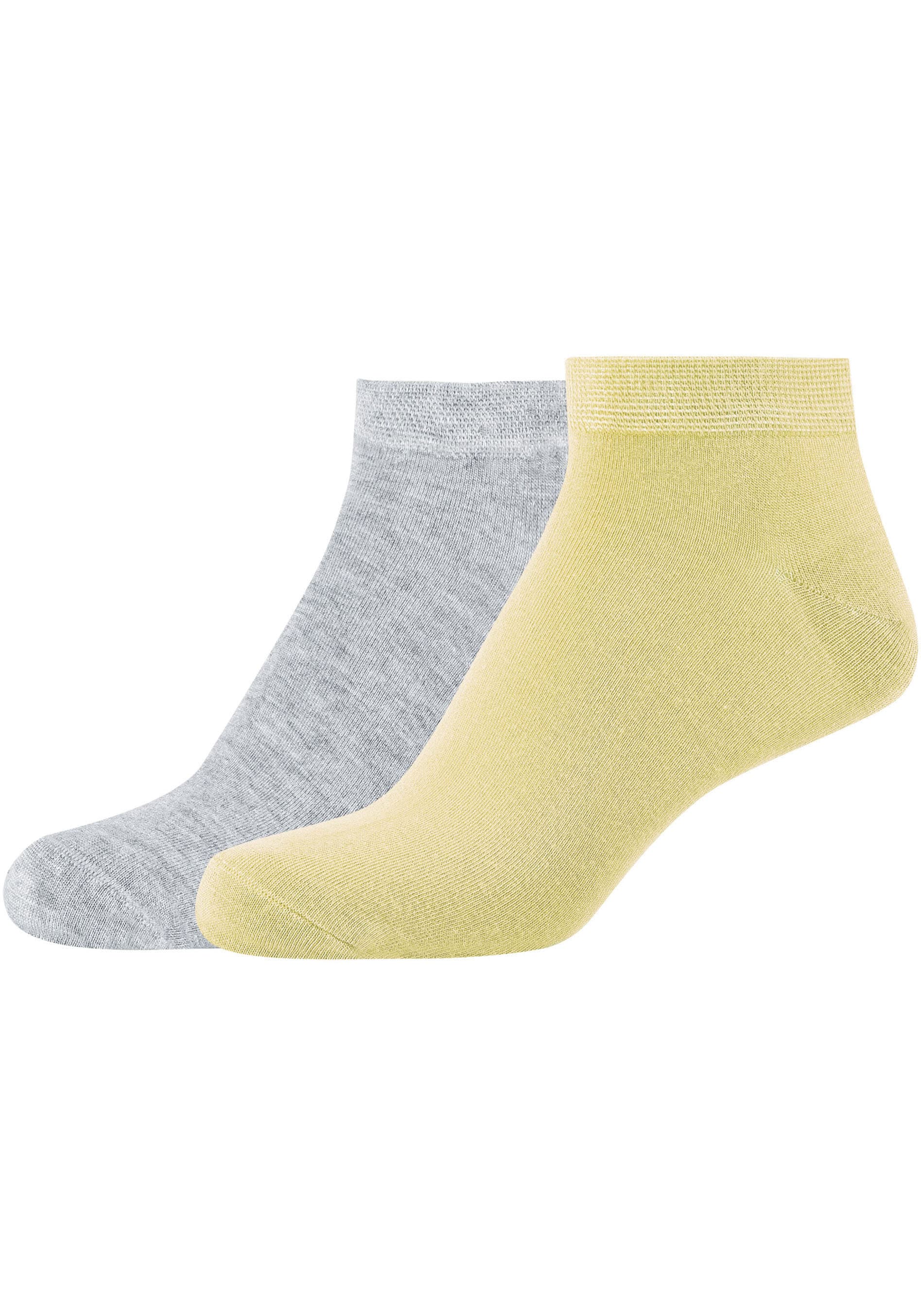 Camano Kurzsocken »silky touch«, (6 Paar), mit hautfreundlichem Gewebe