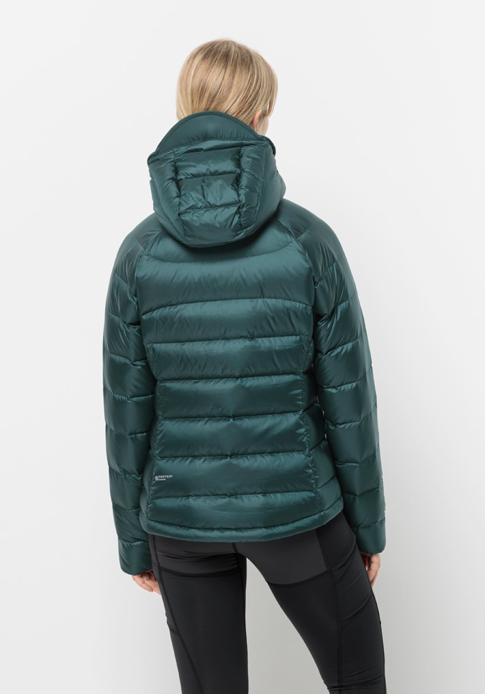 Jack Wolfskin Daunenjacke »NEBELHORN DOWN HOODY W«, mit Kapuze