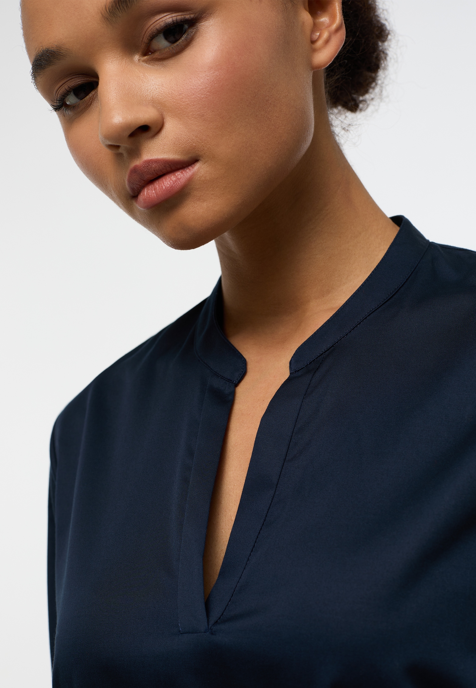 Eterna Longbluse »LOOSE FIT«, EASY IRON (bügelleicht)