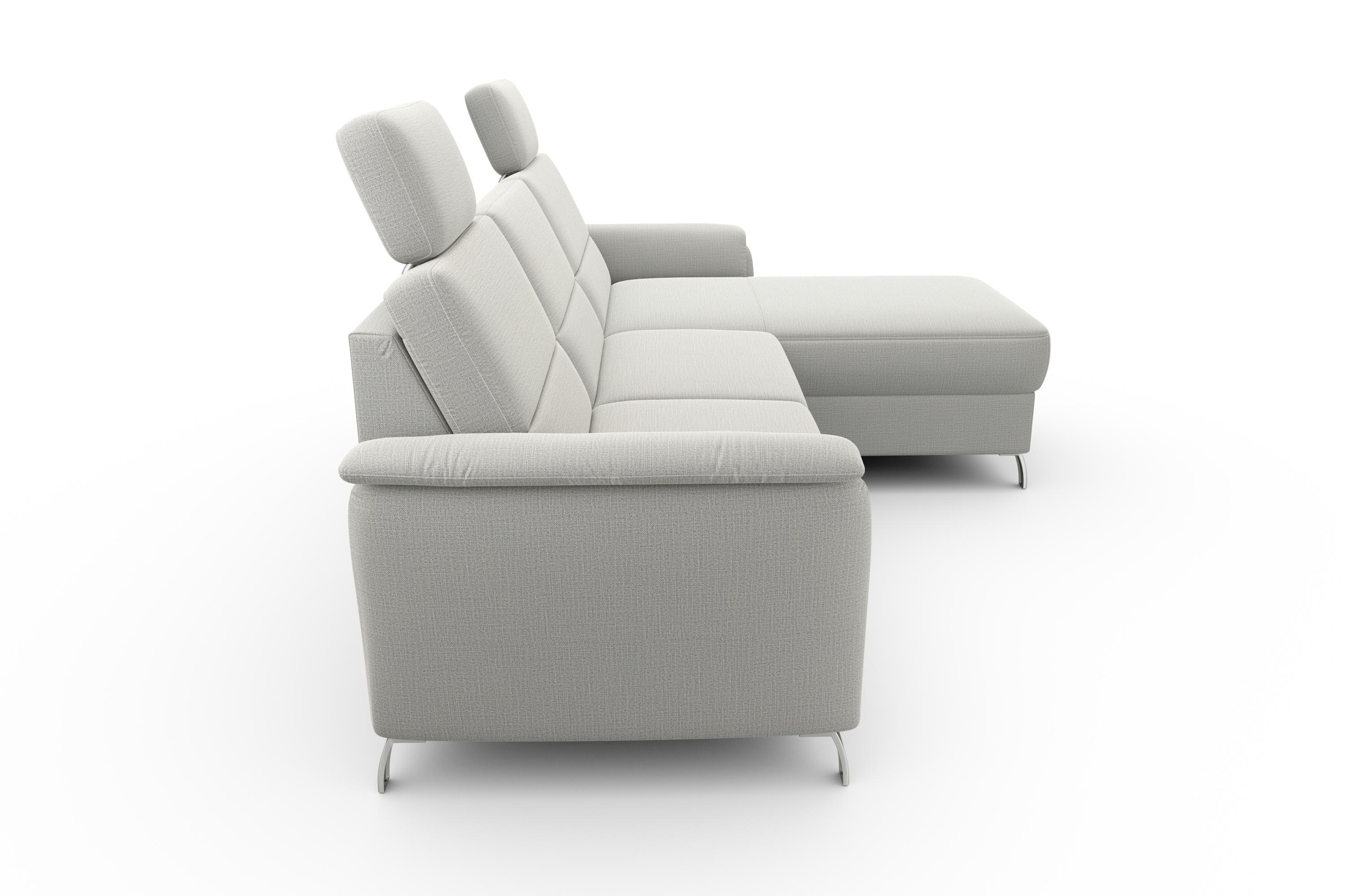 sit&more Ecksofa »Palmera L-Form«, Federkern, wahlweise mit Bettfunktion und mit/ohne Stauraum