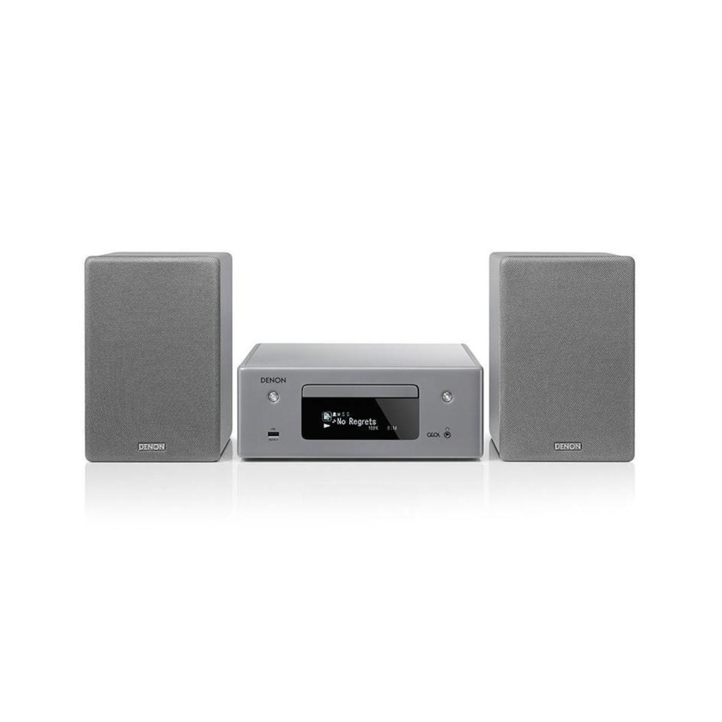 Denon Stereoanlage »CEOL N10 Grau«, (CD-Bluetooth-WLAN AM-Tuner-FM-Tuner-Internetradio)