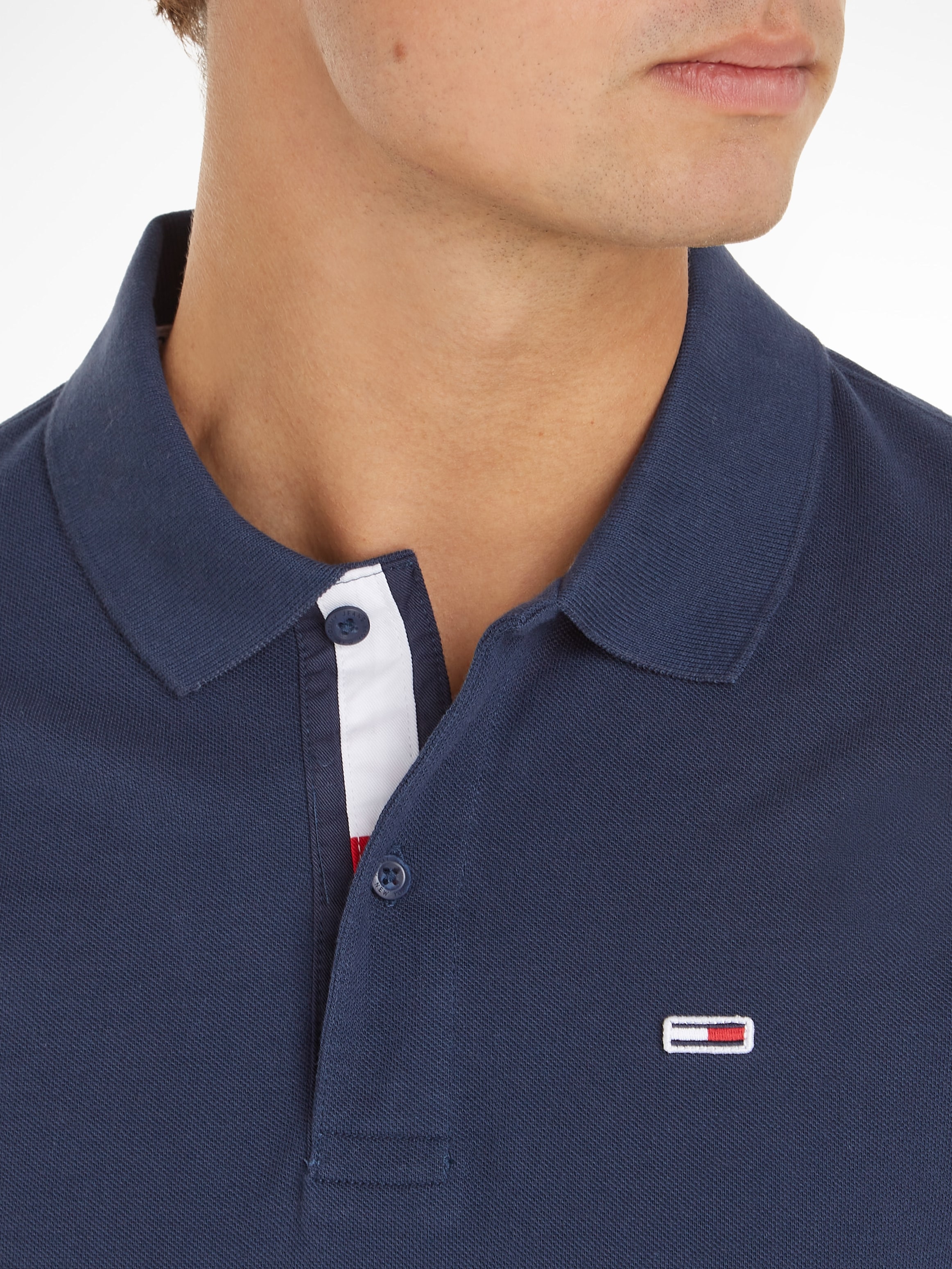 Tommy Jeans Poloshirt »TJM SLIM PLACKET POLO«