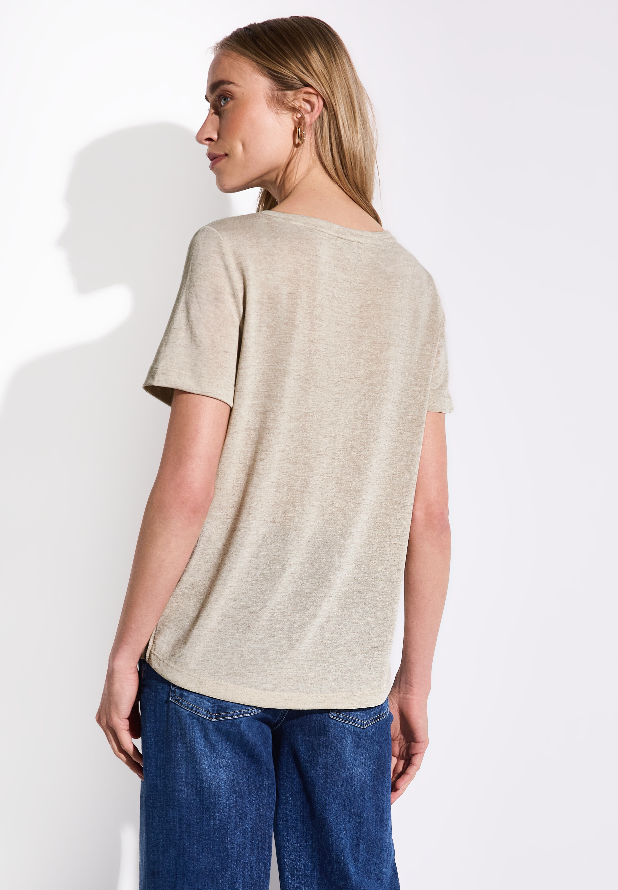 STREET ONE T-Shirt, mit Folien-Print