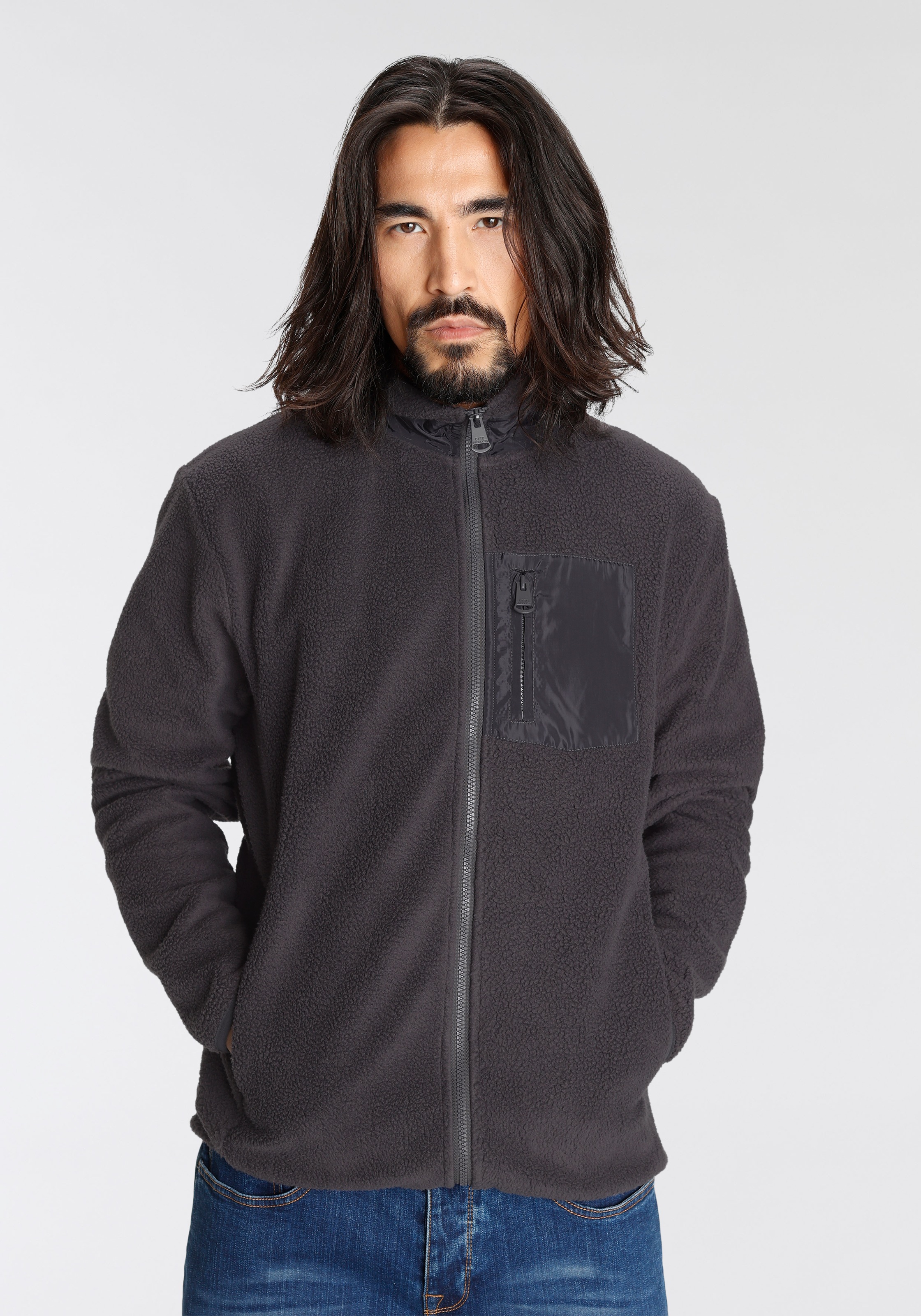 GOODproduct Sweatjacke »GOODproduct Fleece-Jacke aus recyceltem Polyester« kaufen