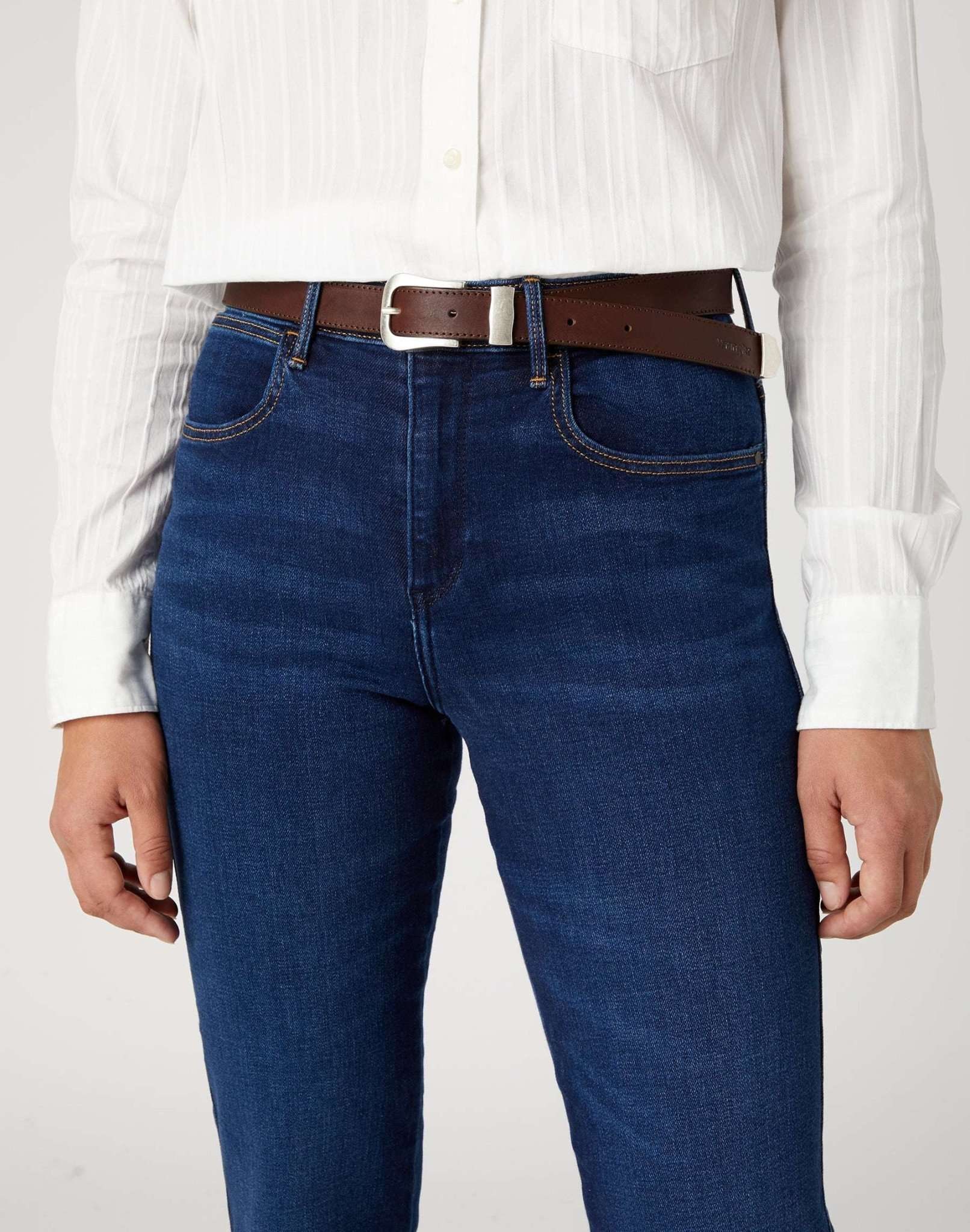 Wrangler Hüftgürtel »WRANGLER Gürtel Leather Belt«