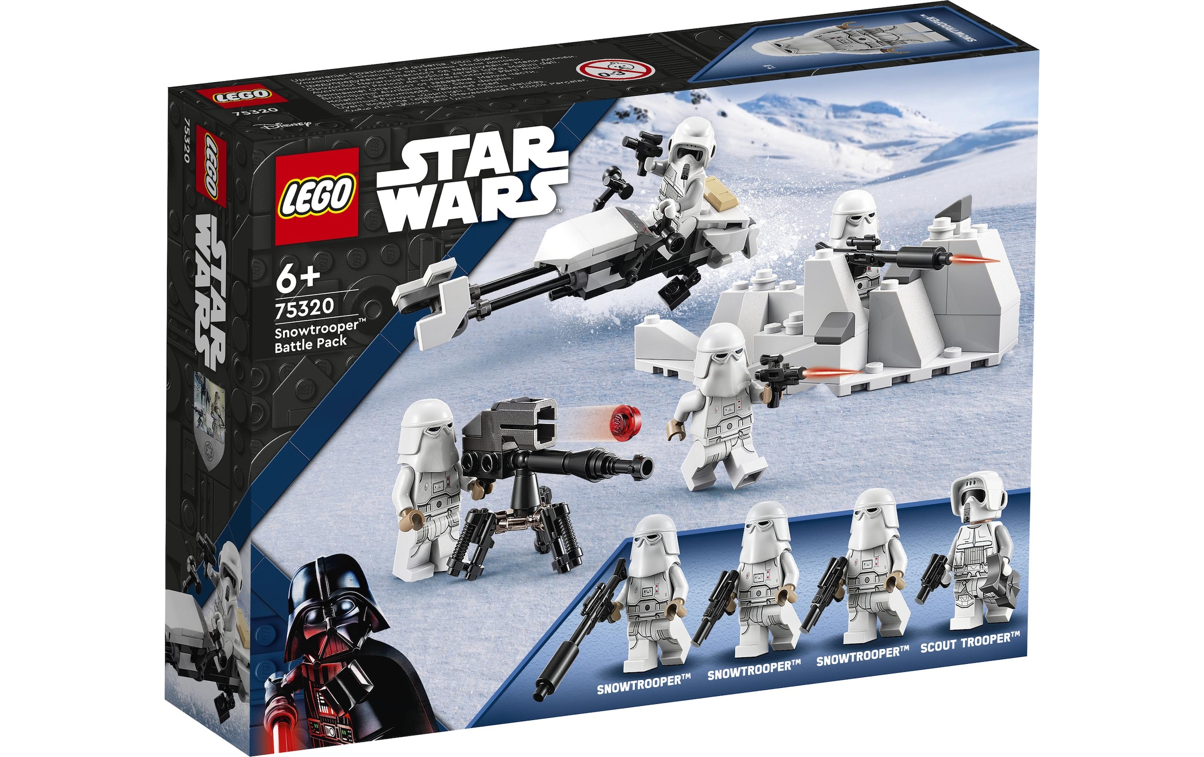 LEGO® Spielbausteine »Snowtrooper Battle«, (105 St.)
