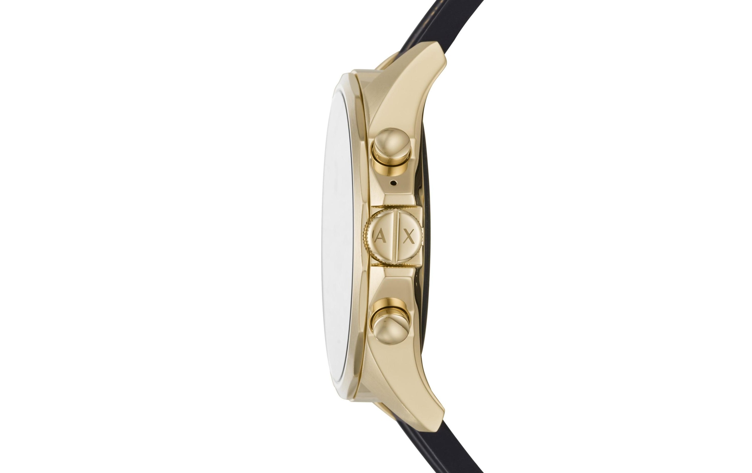 ARMANI EXCHANGE Smartwatch »Exchange Connected AXT2005 Schwarz/Gelb/Rot«, Wear OS by Google,)