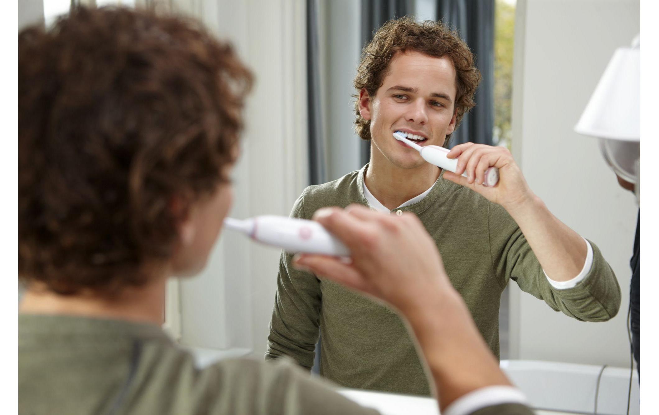 Philips Schallzahnbürste »Sonicare CleanCare+ HX3212/61«, 2 St. Aufsteckbürsten