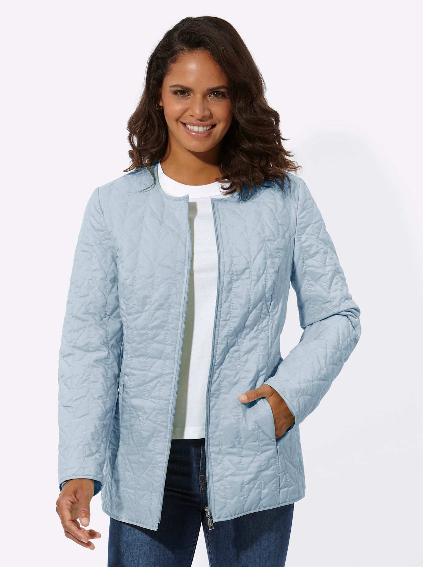 Casual Looks Steppjacke ohne Kapuze