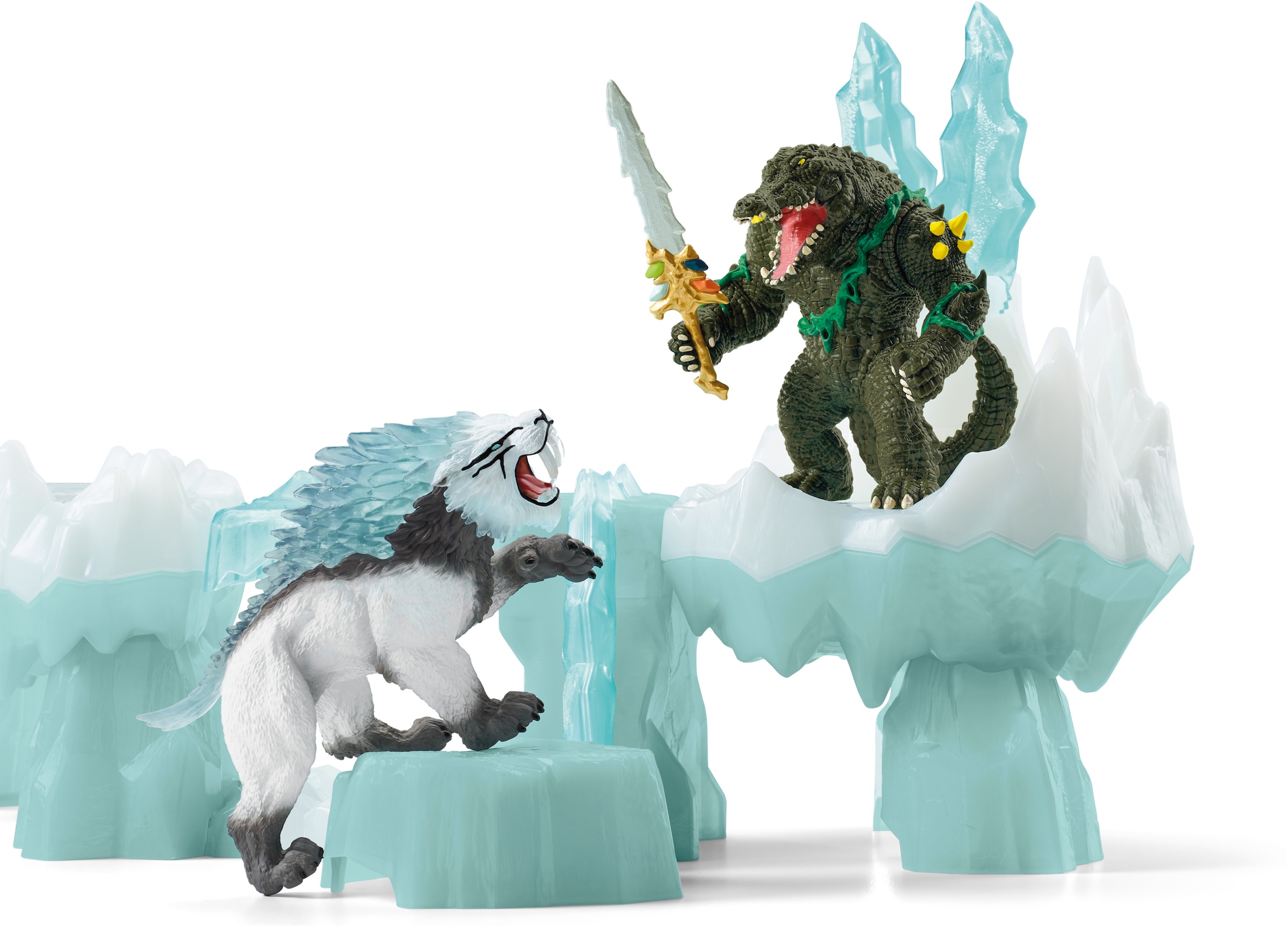 Schleich® Spielwelt »ELDRADOR®, Angriff auf die Eisfestung (42497)«, (Set)